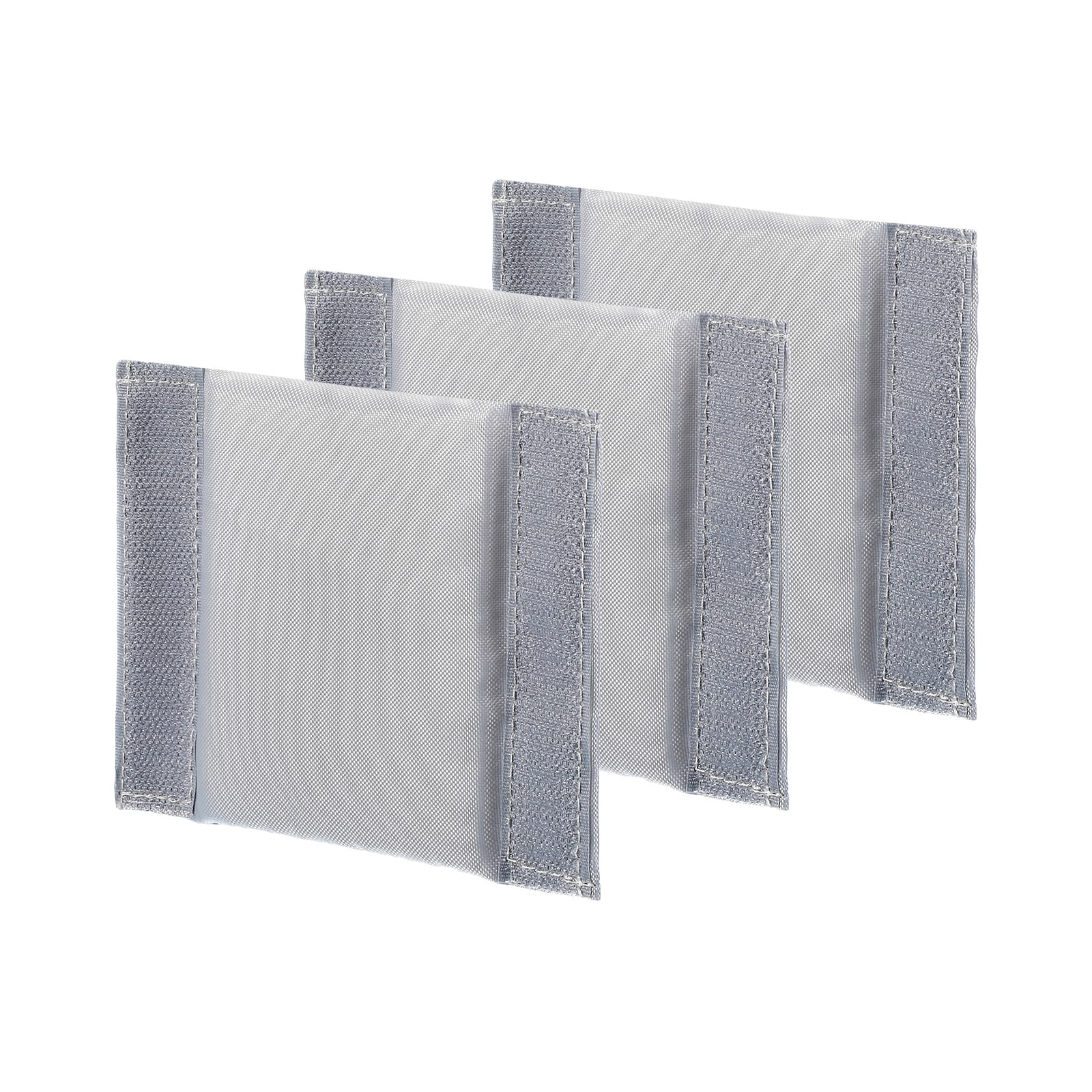 PATIKIL 3pcs Camera Bag Divider 4.72-Inch x 3.54-Inch x 0.31-Inch Shockproof Camera Bag Inserts Separator Pad Protective Lens for Nikon Camera DSLR Protect Bag Organizer Universal Divider Cushion Gray #S26041500UX1778
