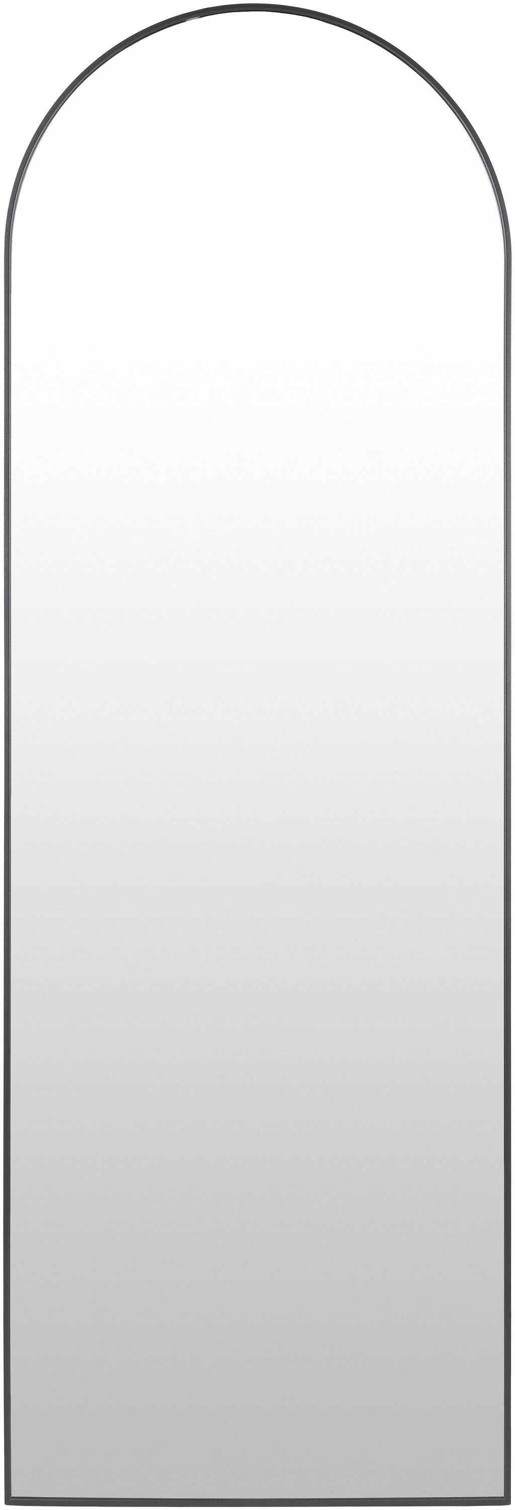 Livabliss RAY012-2265 Aranya 22-in W x 65.0-in H Arch Black Framed Wall Mirror