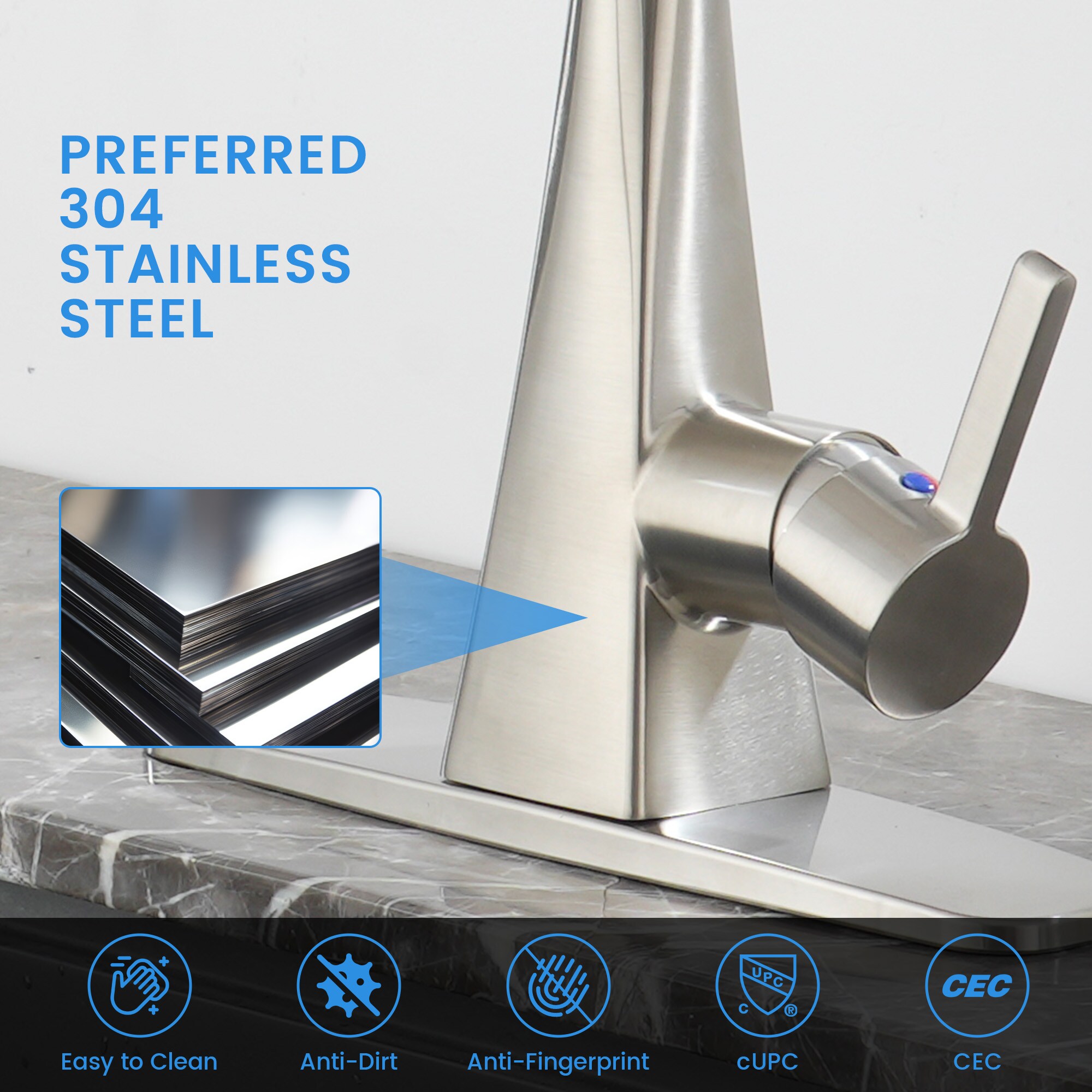Mondawe OR-30936-CLO Kitchen-Faucets - View #5