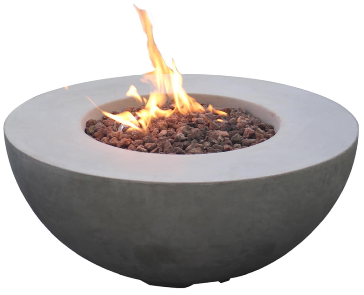 Gas Fire Pits Department At, Cement Propane Fire Pit