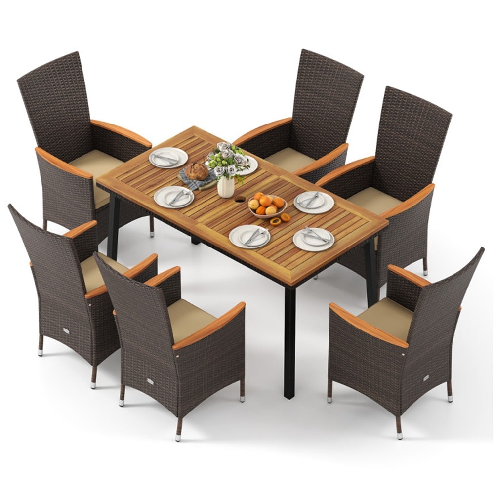 Dimakai DK-HW7493OP91 Patio-Dining-Sets - View #5