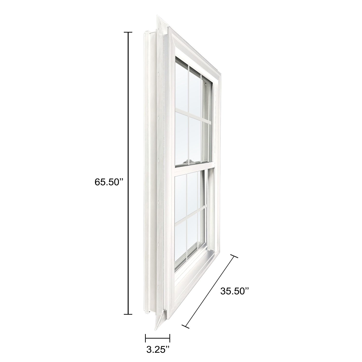 United Window & Door 59DH3666L3GF Double-Hung-Windows - View #12
