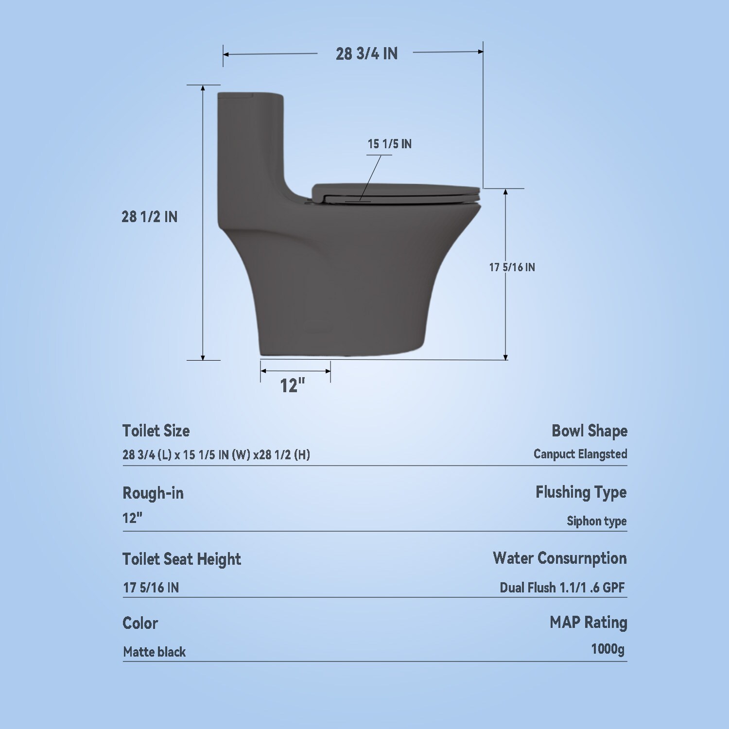 WELLFOR GTLMB-002 toilets - View #7