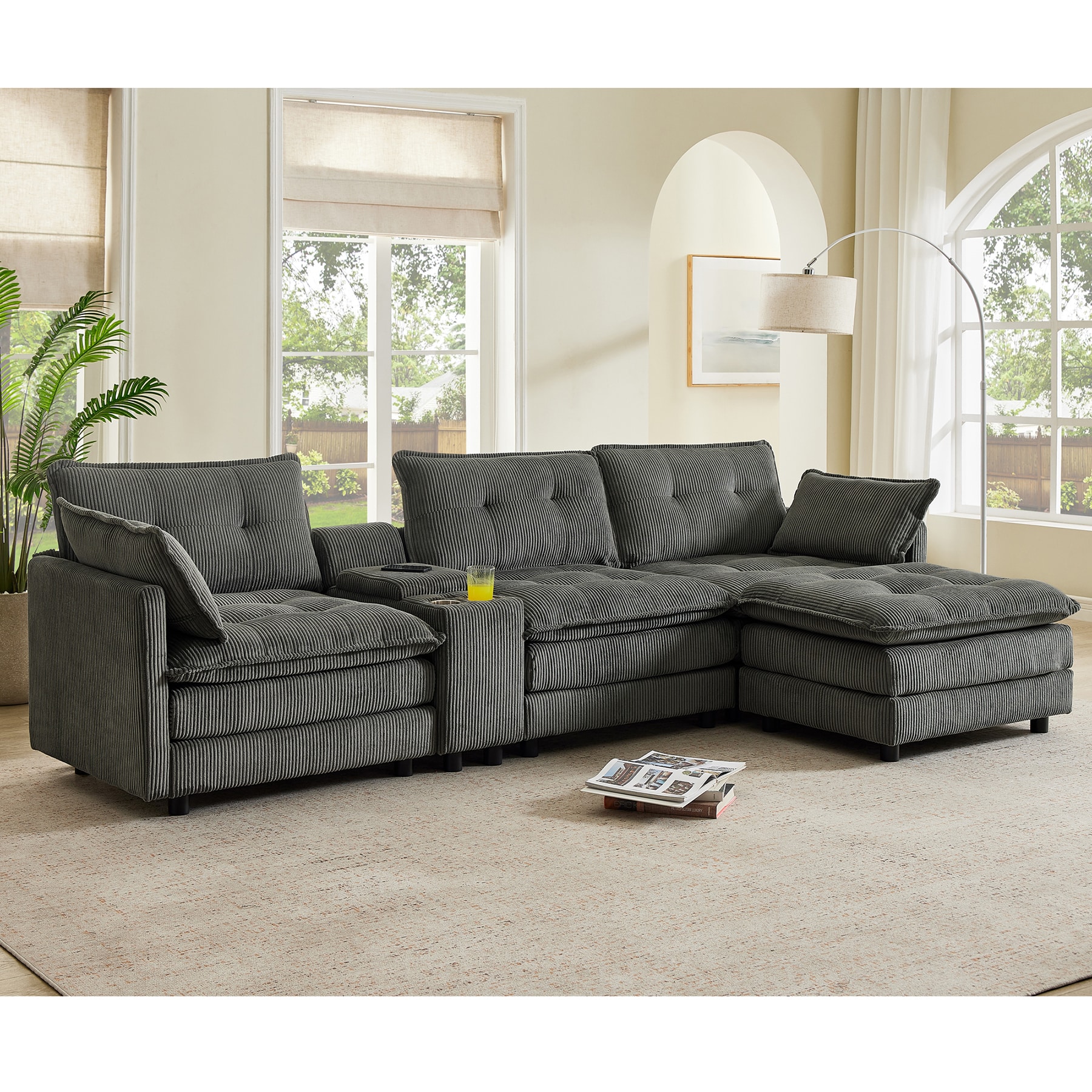 SINOFURN SYA020325GY Sofas-Loveseats - View #9