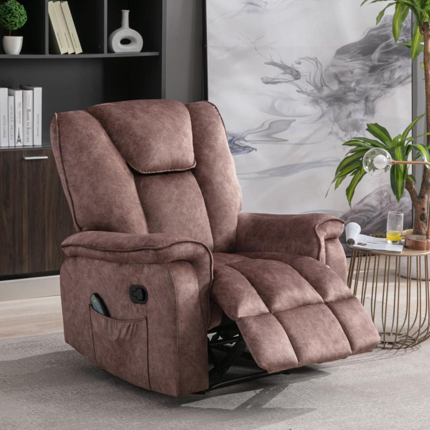 JASMODER W152164769 38.6-in Modern Camel Polyester/Blend Sofa