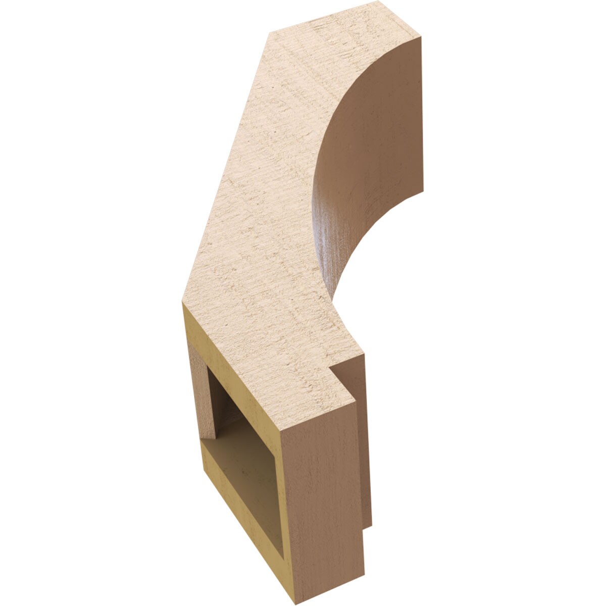 Ekena Millwork BRCUR05X10X14IMPRCPR braces - View #7