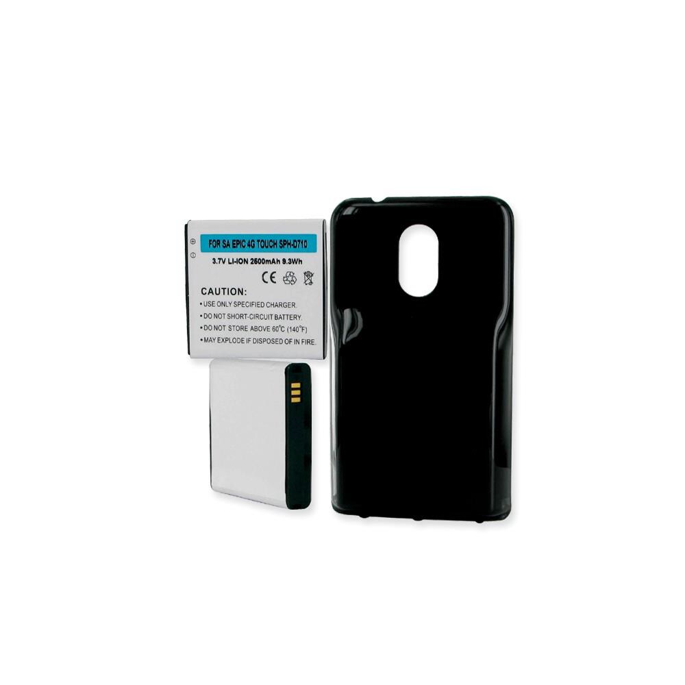 Empire EPRSN596  BLI-1248-2.4 Samsung SPH-D710 3.7V 2400 mAh Li-ion Extended Battery with Cover- 8.88 watt