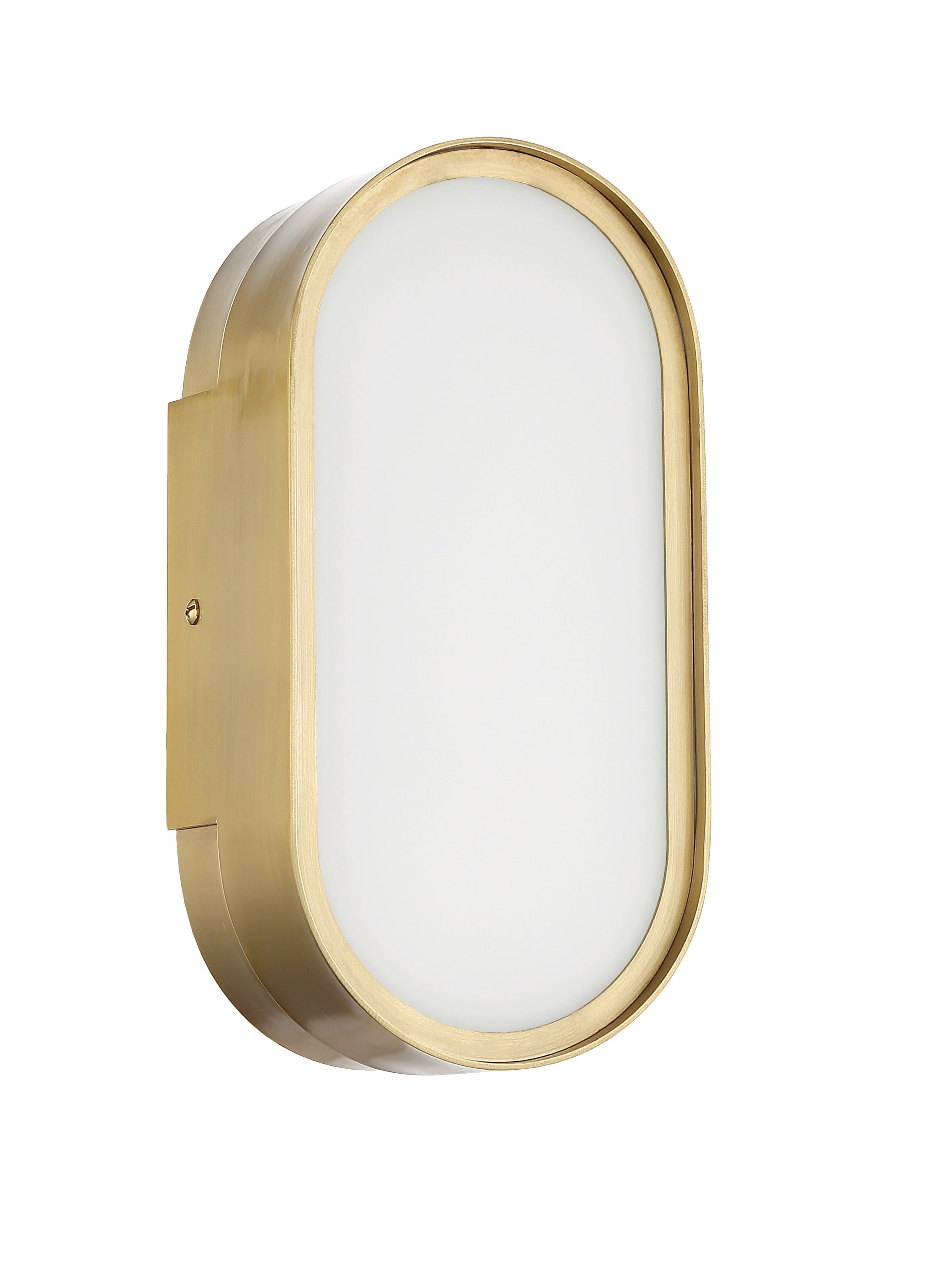 Craftmade 54960-SB-LED Melody 5-in W 1 -Light Satin Brass Integrated LED Wall Sconce
