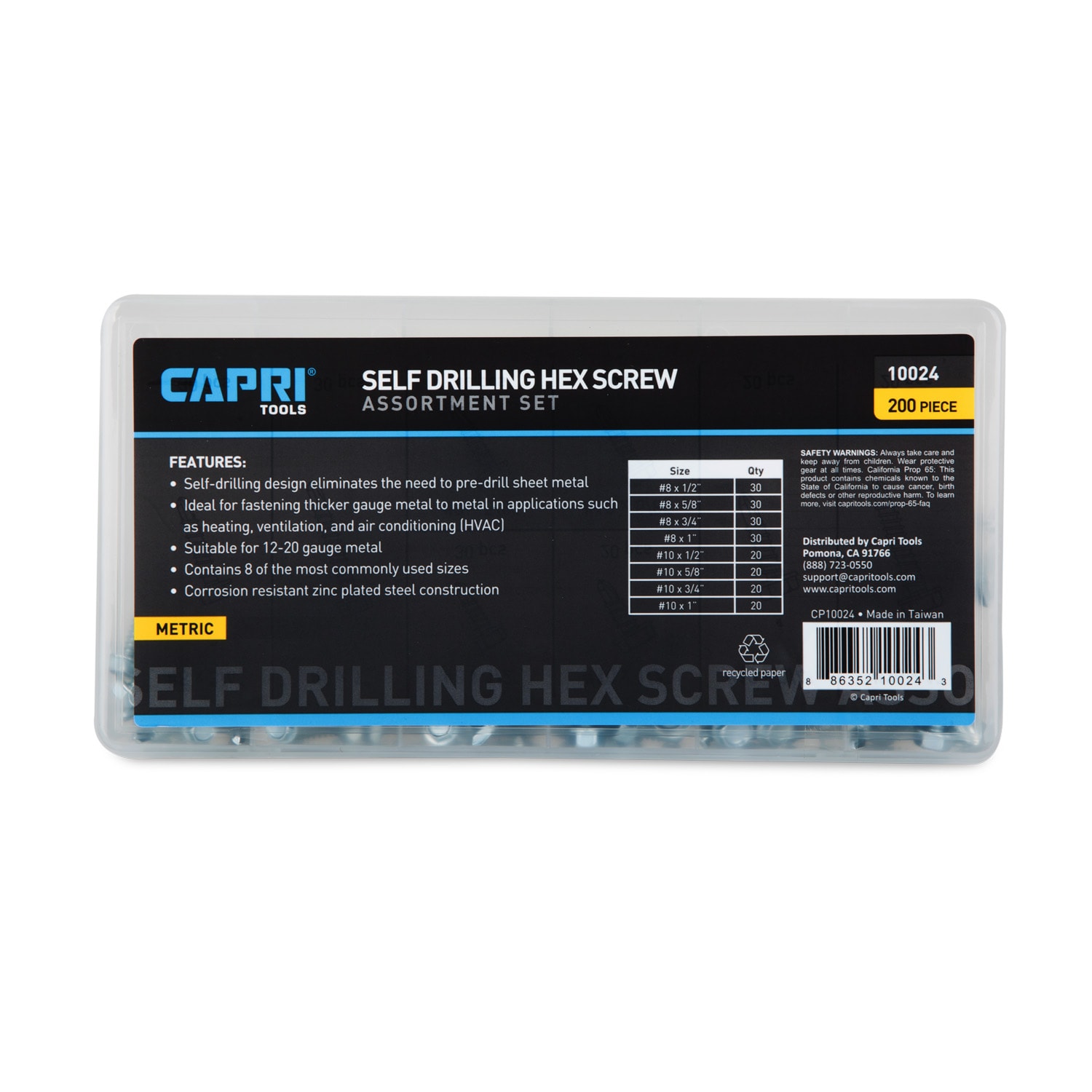 Capri Tools CP10024 Cement-Board-Screws - View #2