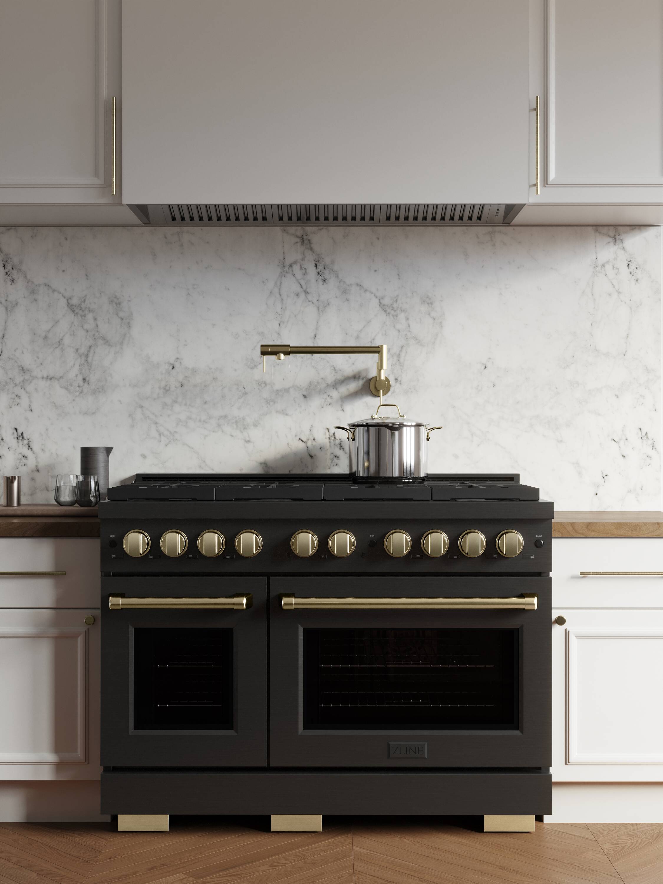 ZLINE KITCHEN & BATH SGRBZ-48-CB Double-Oven-Gas-Ranges - View #10