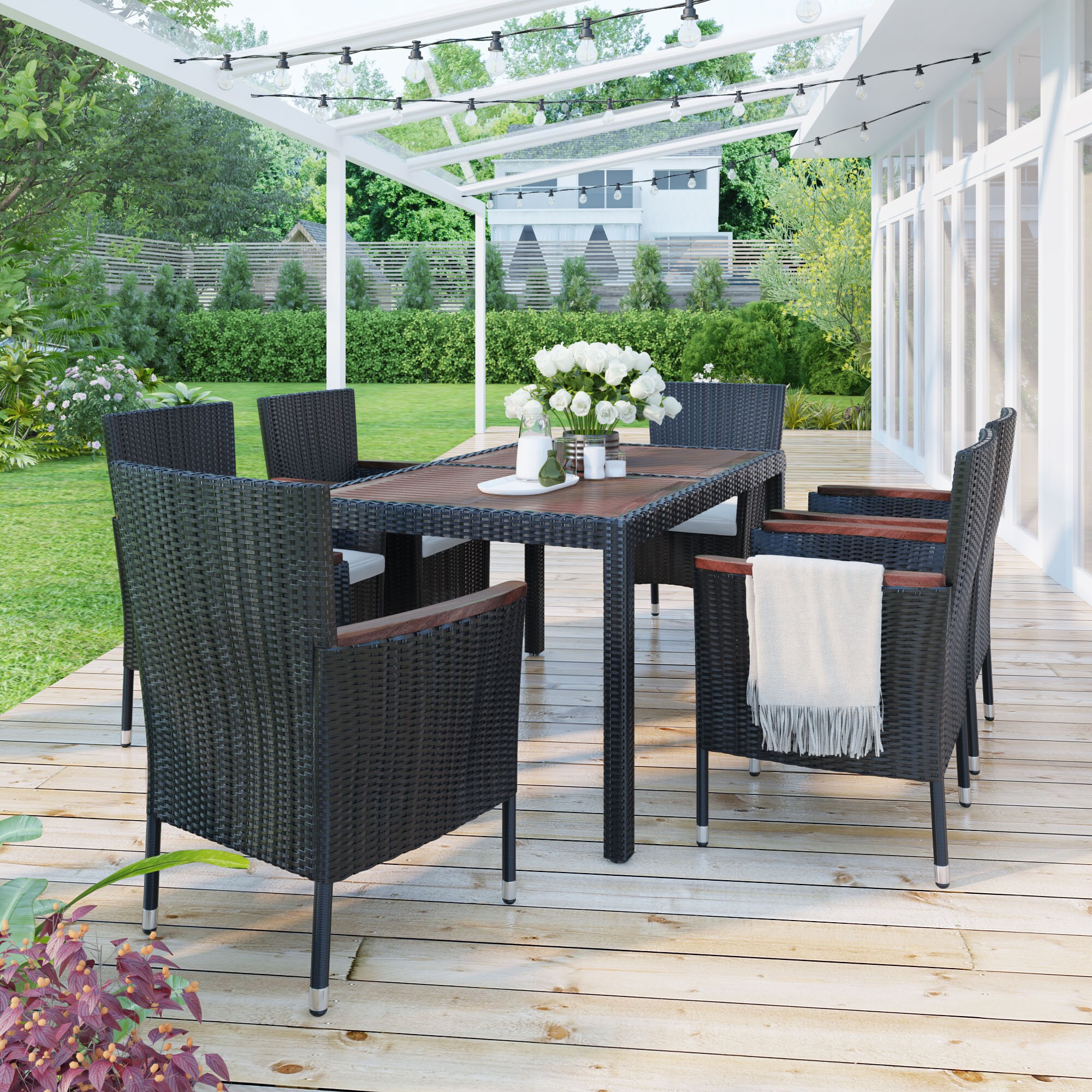 Clihome TX237S00004 Patio-Dining-Sets - View #3