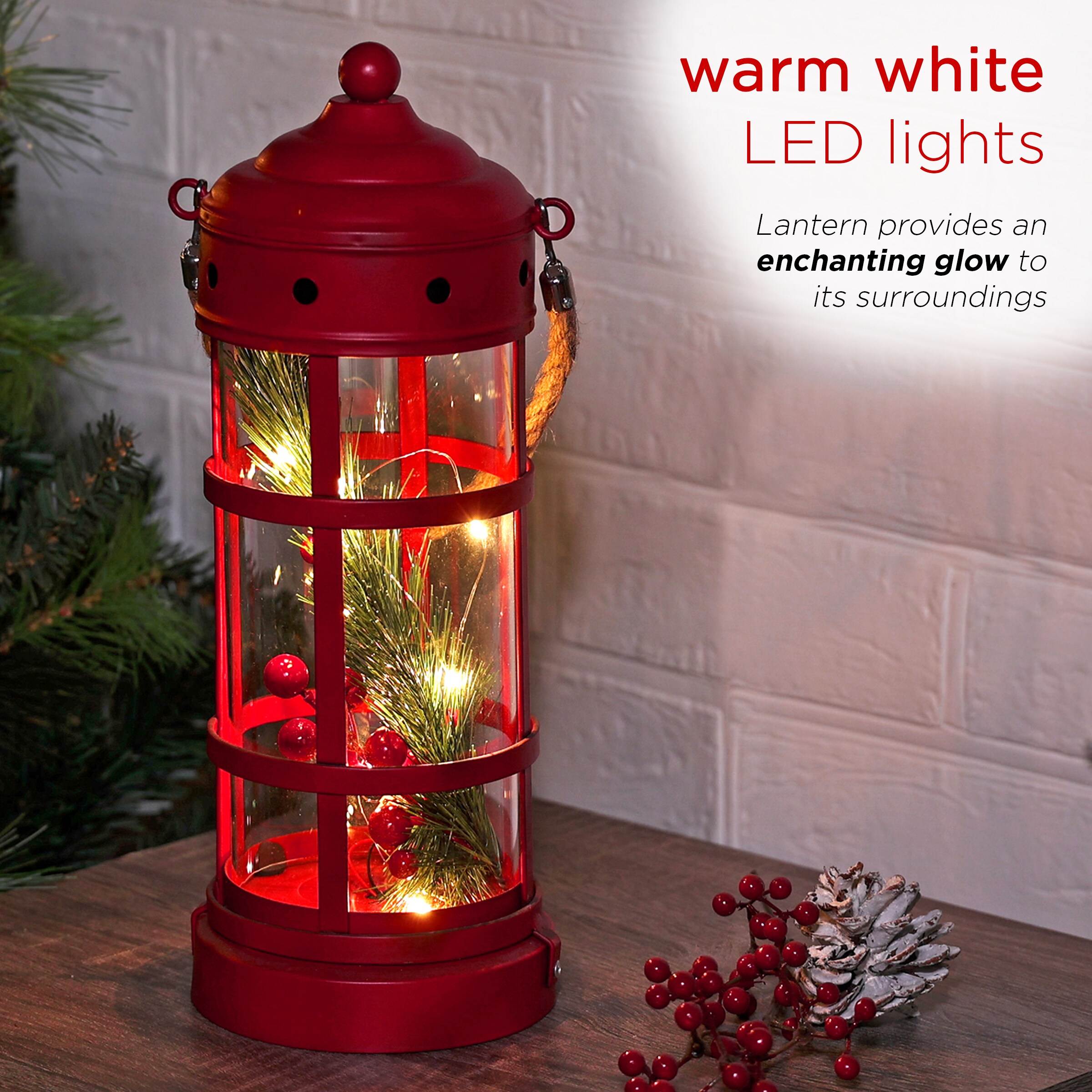 Alpine Corporation LJJ1346RD Outdoor-Christmas-Decor - View #4