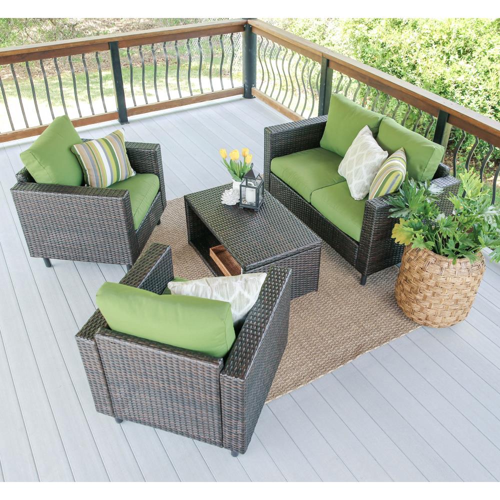Leisure Made 104962-GRN Patio-Conversation-Sets - View #4