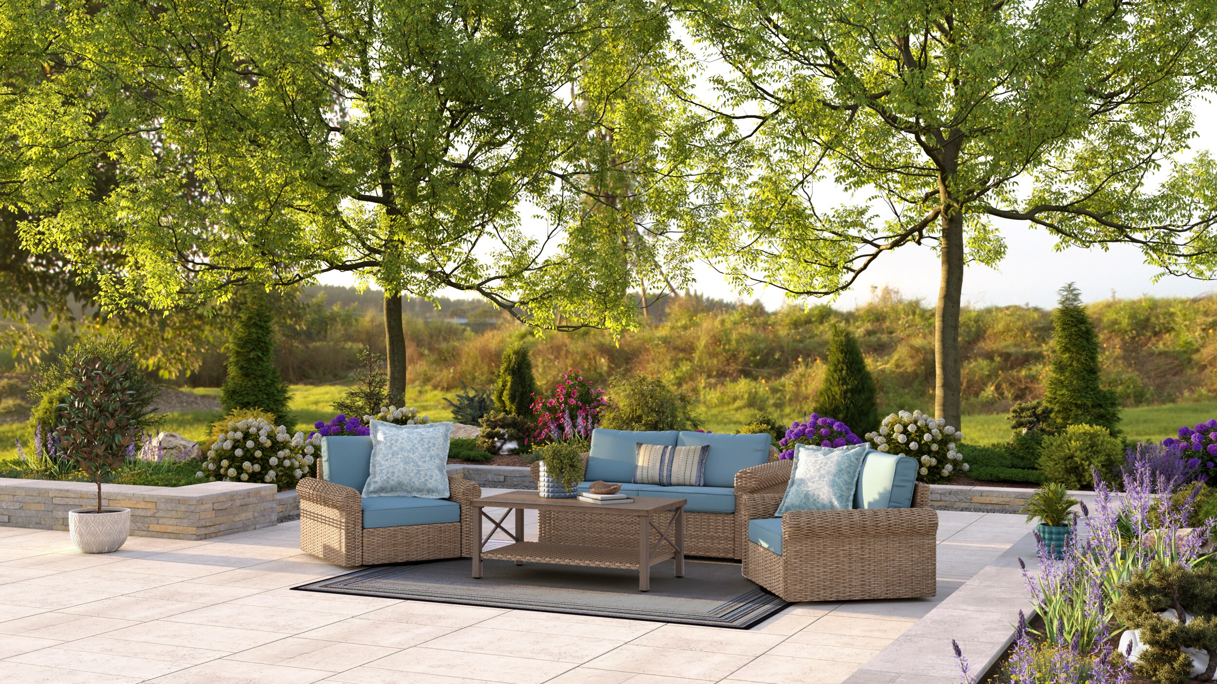 allen + roth 722.110-42-B Patio-Conversation-Sets - View #16