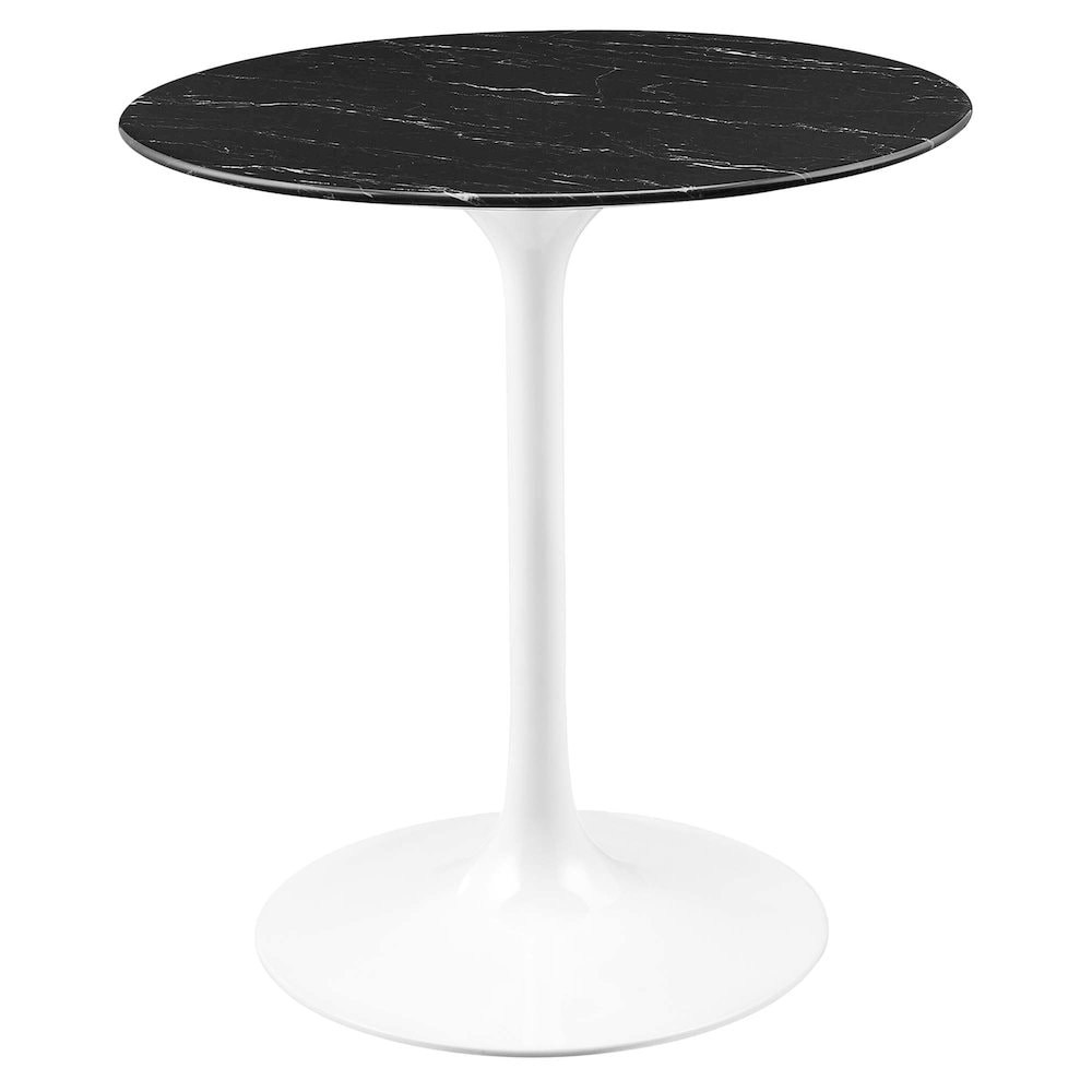 Modway BG3138456 Lippa 28 Round Faux Marble Dining Table