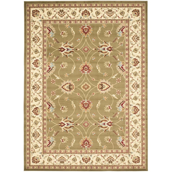 Oriental Area Rug In The Rugs, Area Rugs Green