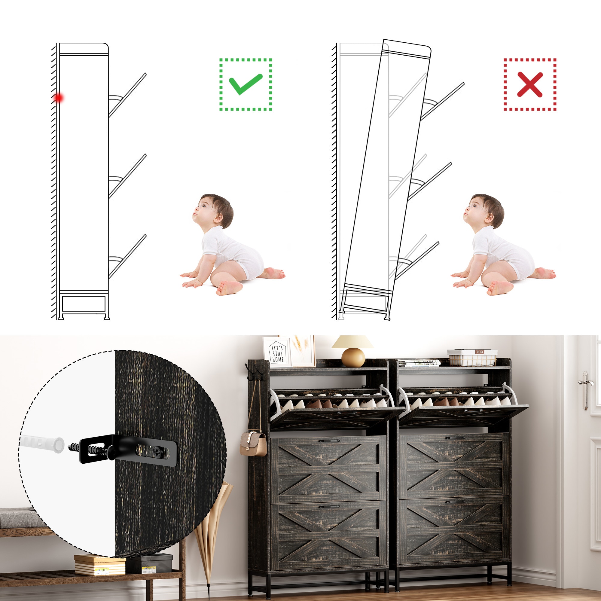 ZAKLOOP WU1396132722 Shoe-Racks - View #5