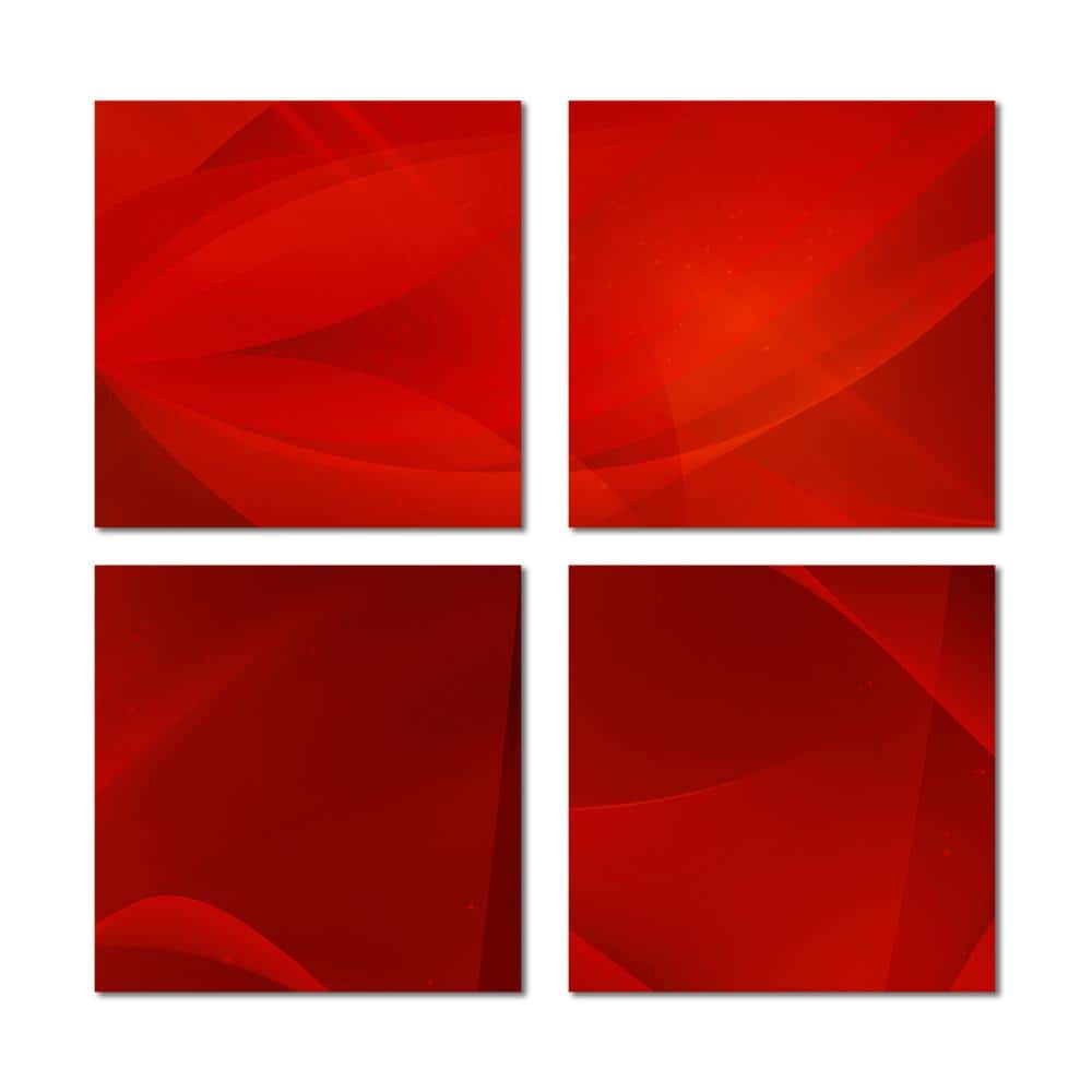 Instant Mosaic 0780103 Upscale Designs 32-Pack Multicolor 6-in x 6-in Glossy Glass Random Wall Tile