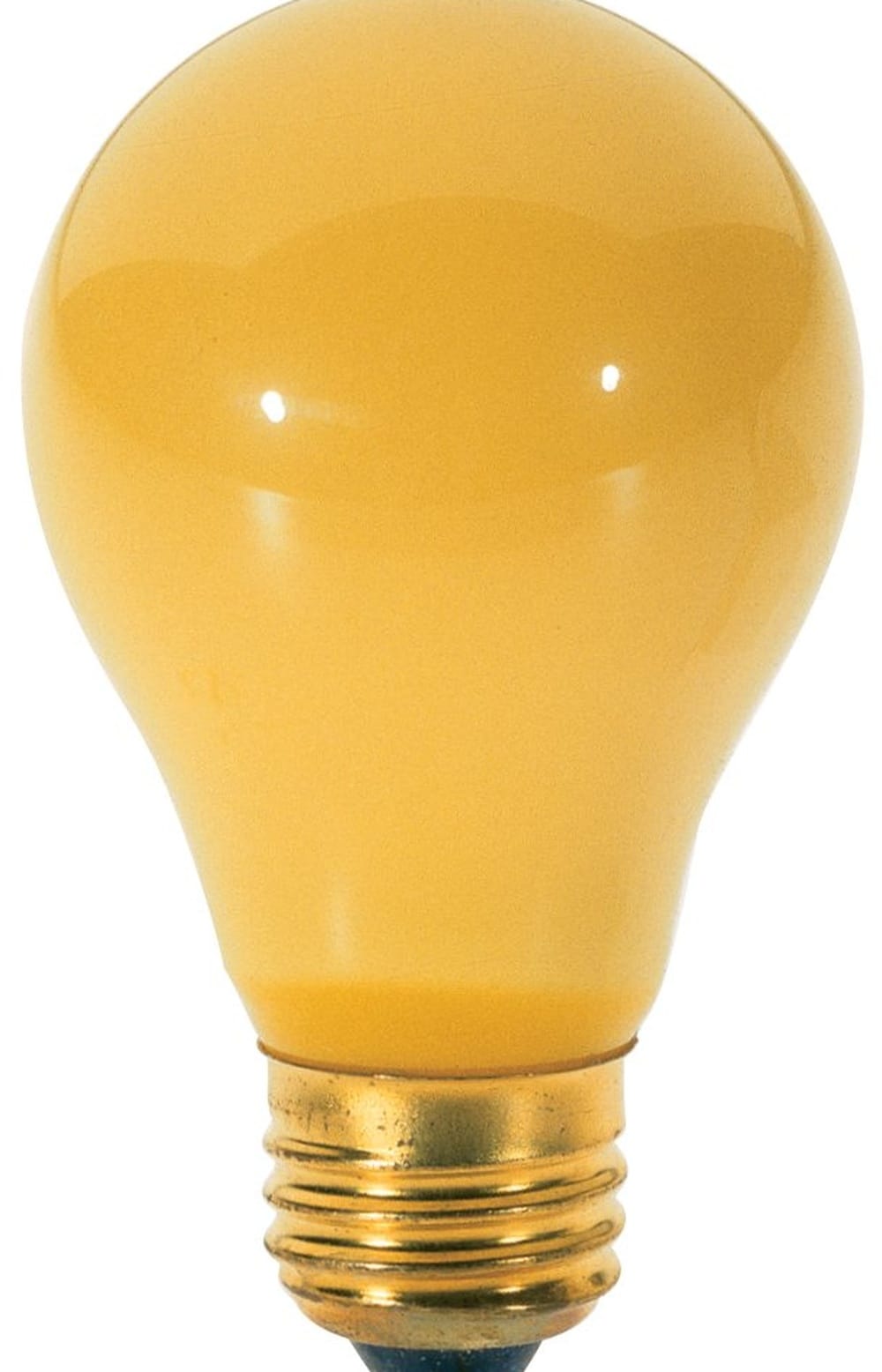 Satco S3939 130V 100W A19 Yellow Bug Light Medium Base (E26) 2-Pack at ...