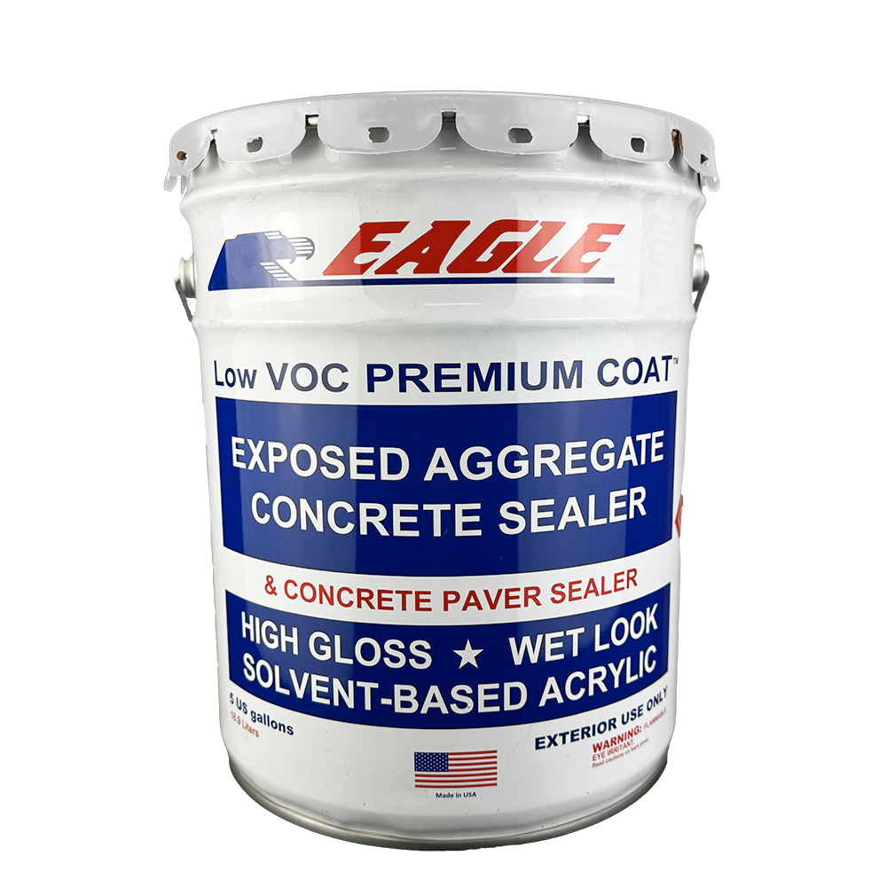  EVSC5 Clear High-gloss Transparent Acrylic Exterior Sealer ( 5-gallon )