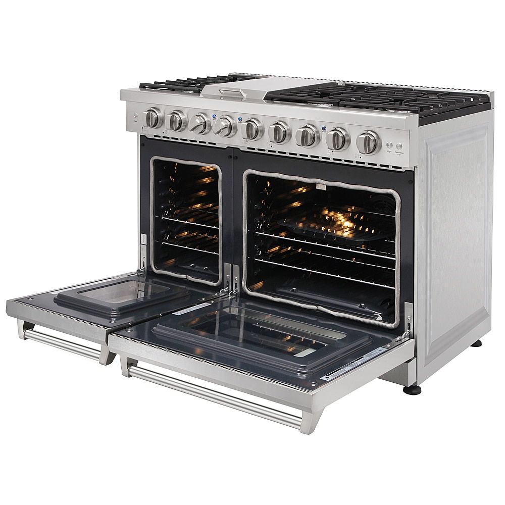 KOSTCH KOS-48RG03MLP-S Double-Oven-Gas-Ranges - View #5