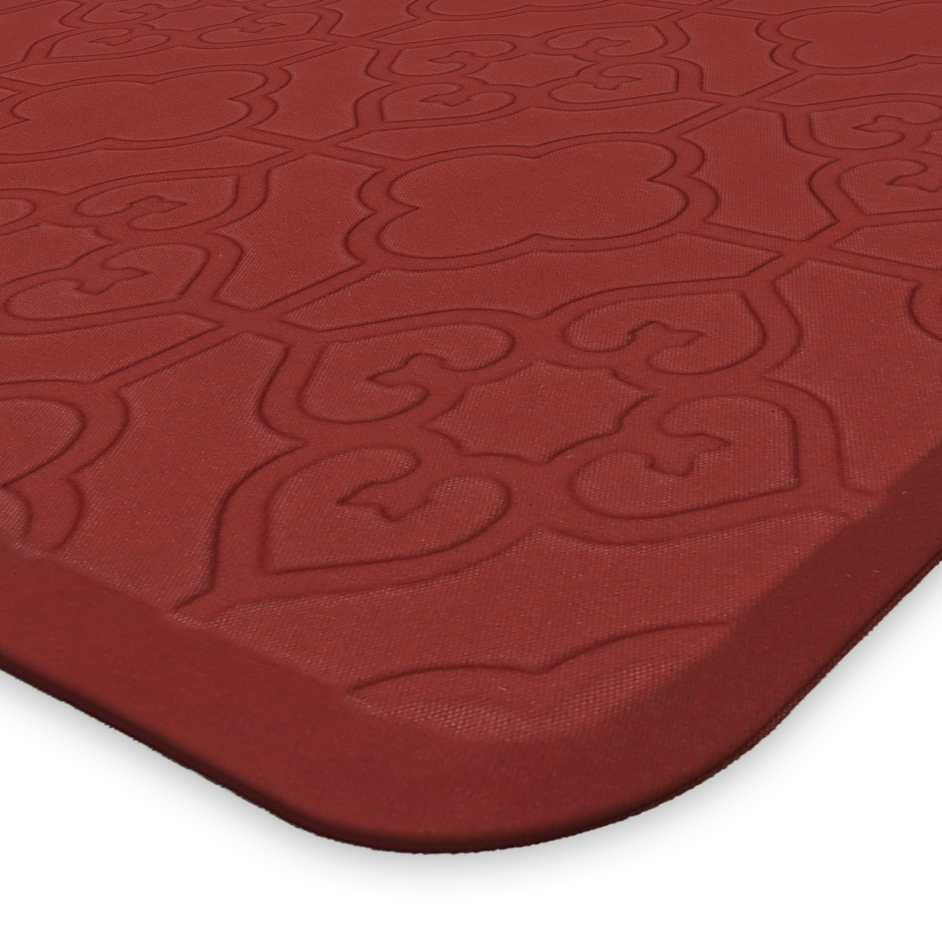 Mohawk Home Anti Fatigue Mats 2-1/2-ft x 1-1/2-ft Red Rectangular Indoor Anti-Fatigue Mat