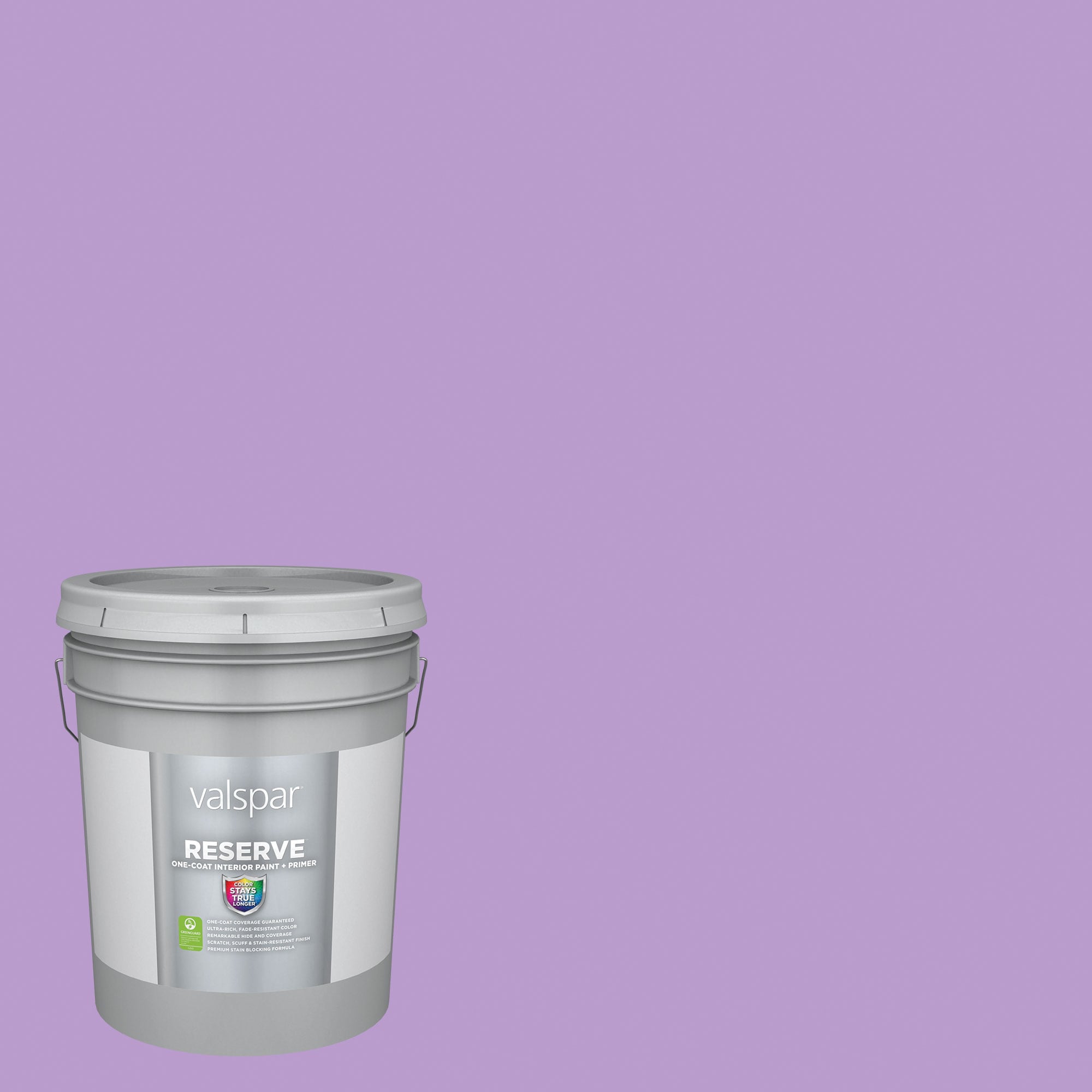 Valspar 4002-10A-2916587 Reserve Semi-gloss Purple Gala 4002-10A Latex Interior Paint Paint + Primer ( 5-gallon )