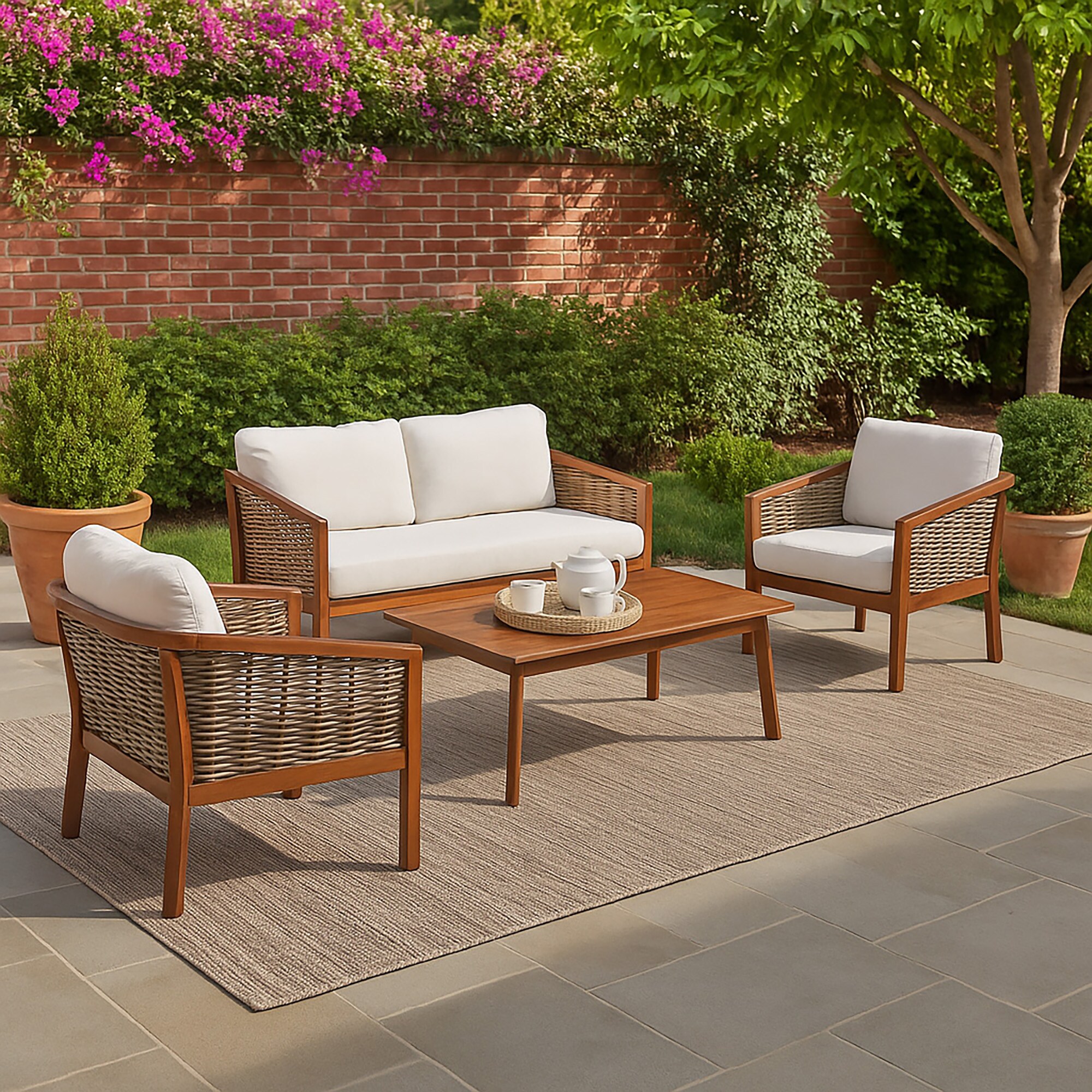 Teamson Home THF0724BR Patio-Conversation-Sets - View #5