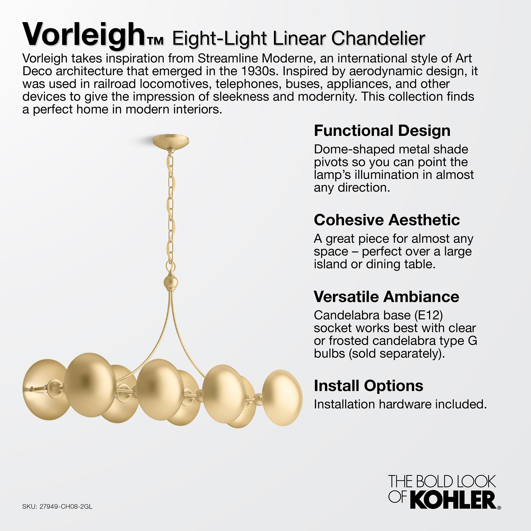 KOHLER 27949-CH08-2GL b090015 - View #3