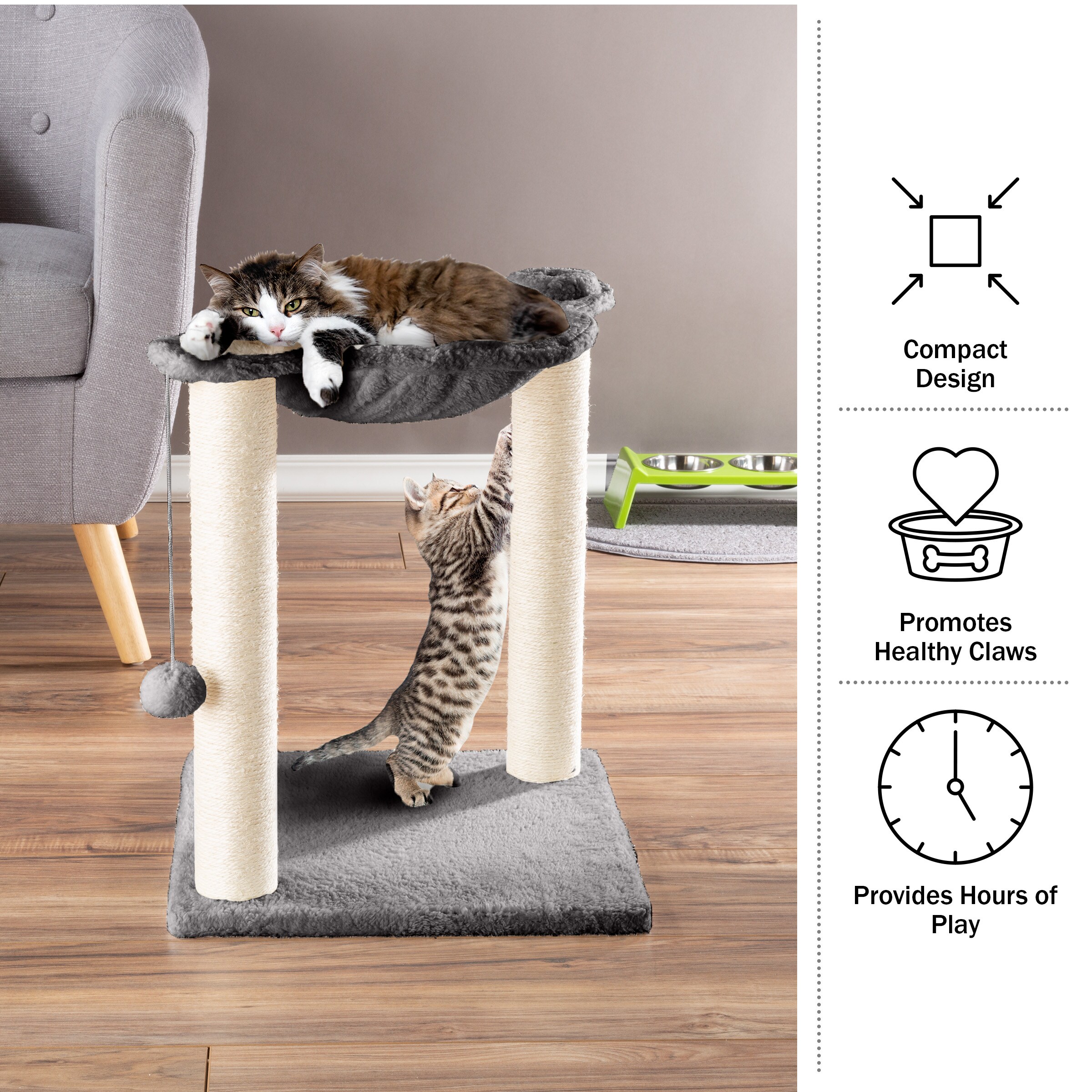 PETMAKER 80-PET6131-GRY-1 Cat-Trees - View #3