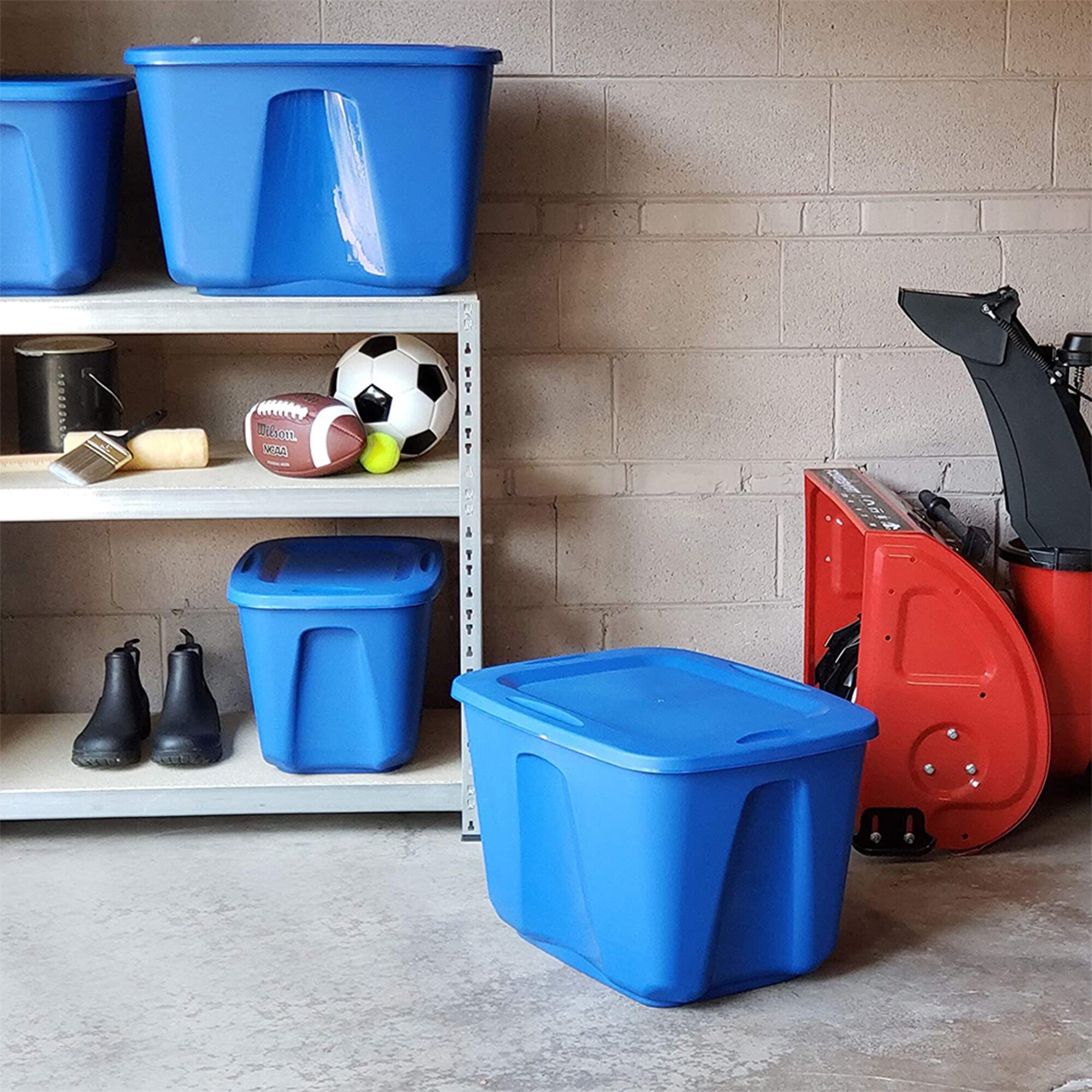 Homz Products 293892 Plastic-Storage-Totes - View #7