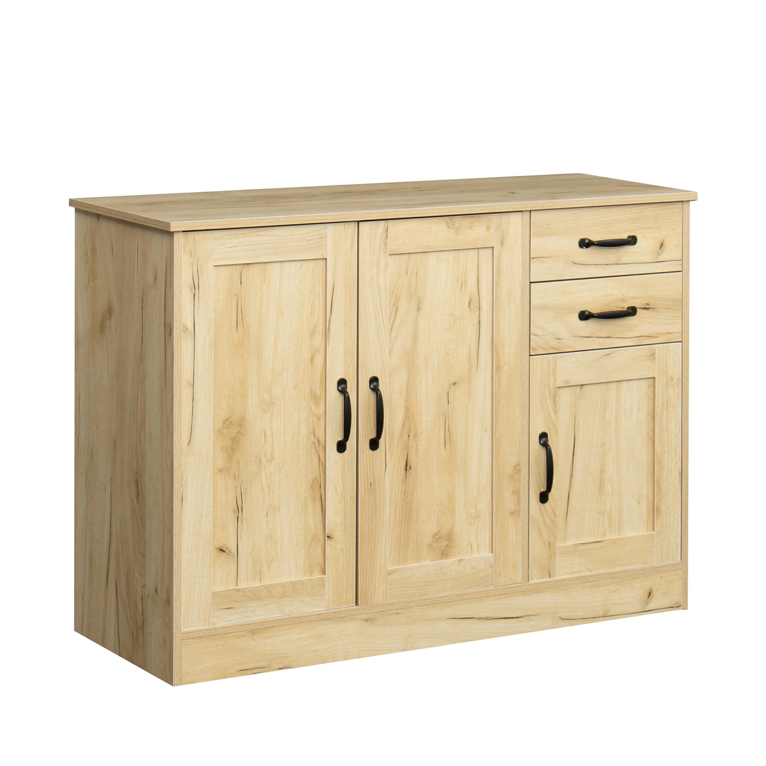 SINOFURN SYA250027GL Rustic Oak Buffet