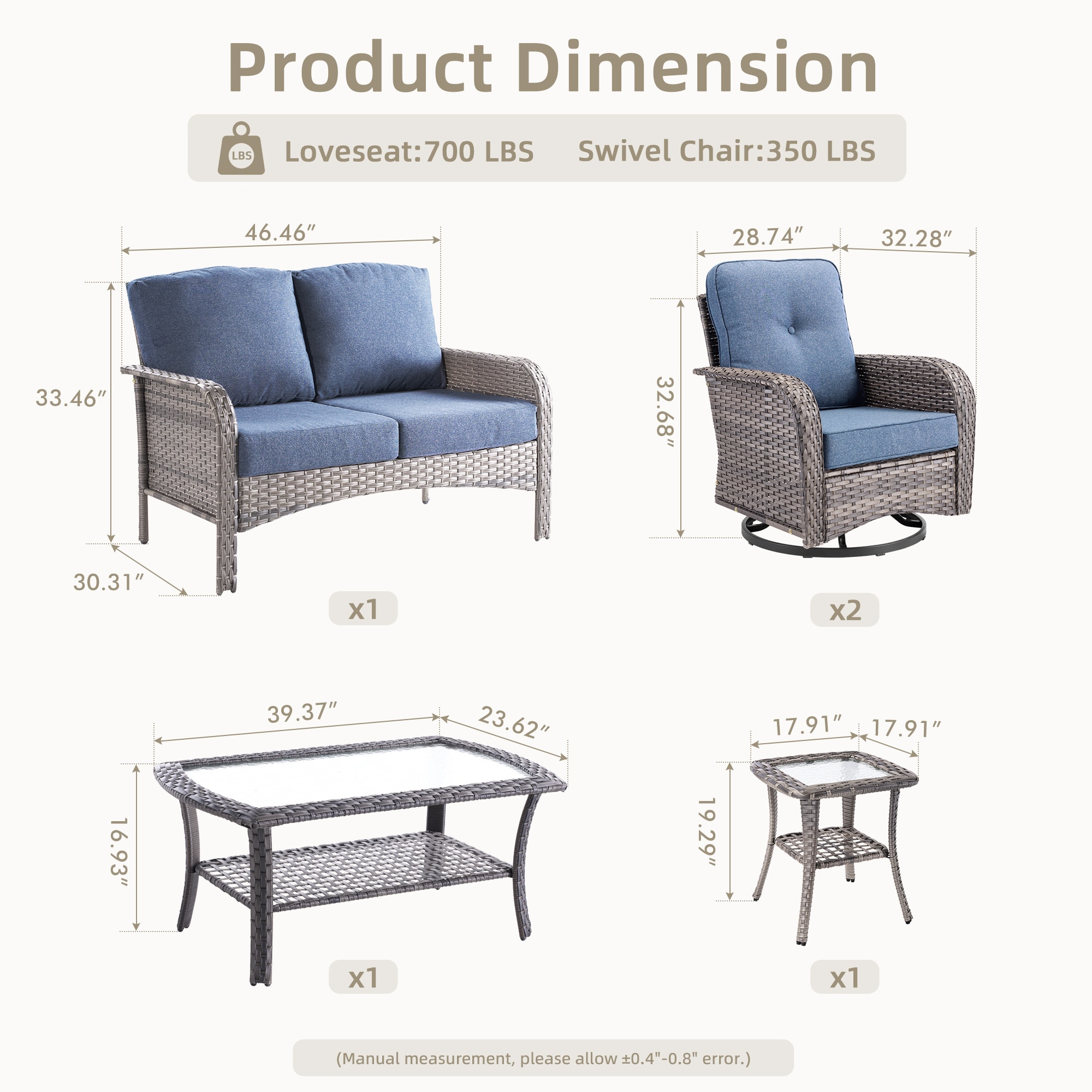 Caodoc L5- YZGNC-GNDS300-51 Patio-Sofas-Daybeds - View #5