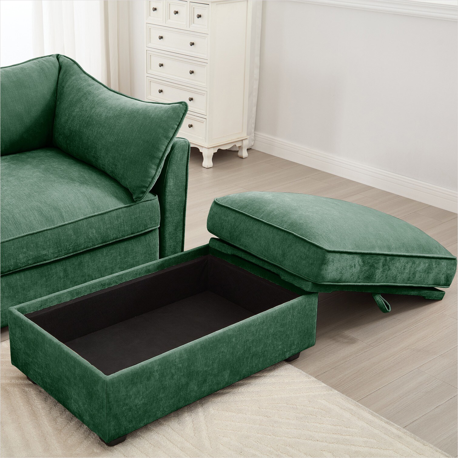 Naturefalls FH8WTC58DMDG Indoor-Ottomans - View #2