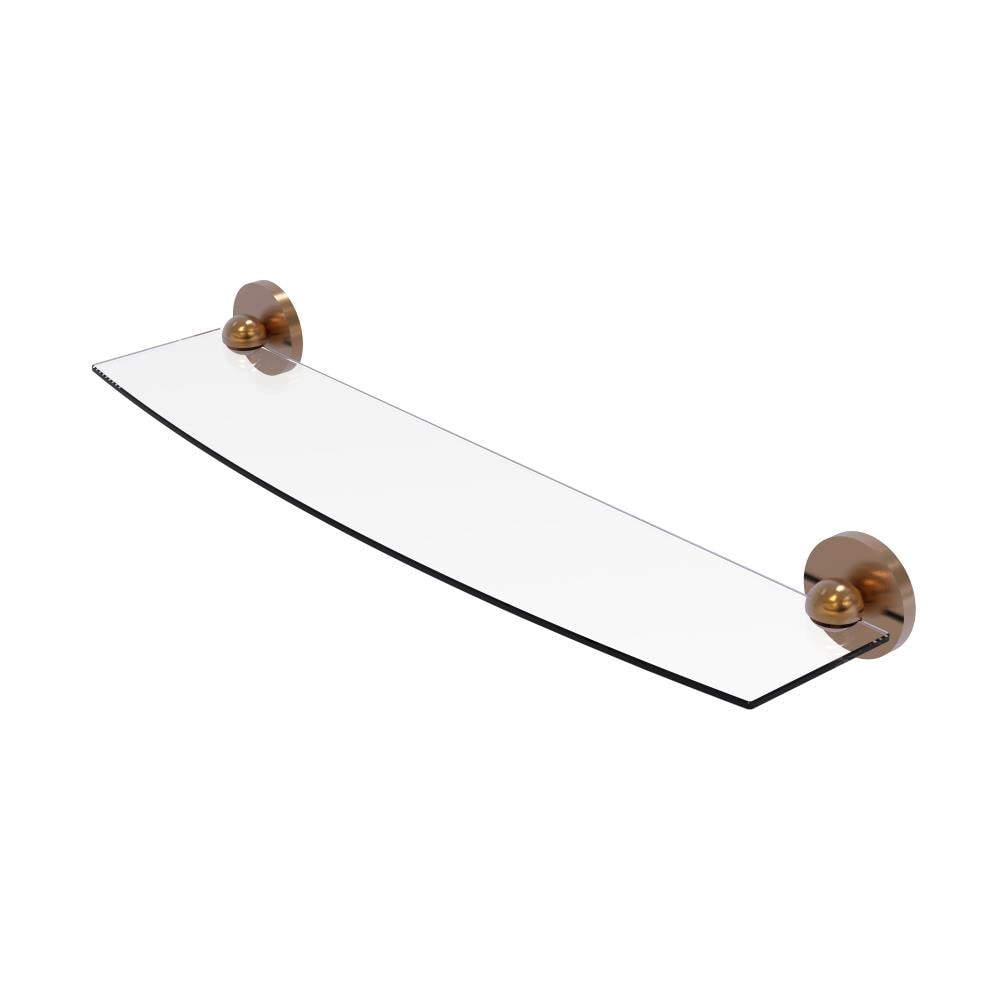 Allied Brass 1033/24-BBR Skyline Brushed Bronze Wall mount Bathroom Shelf ( 24-in x 2.8-in x 5-in )