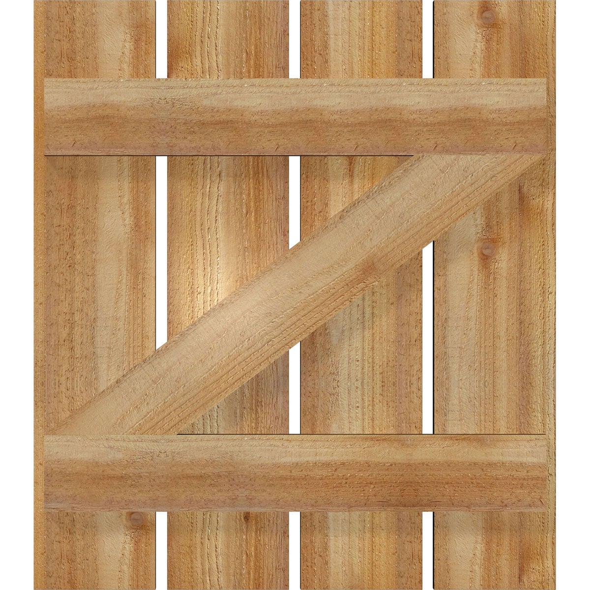 Ekena Millwork RBS06Z23X026RWR Exterior-Shutters - View #5