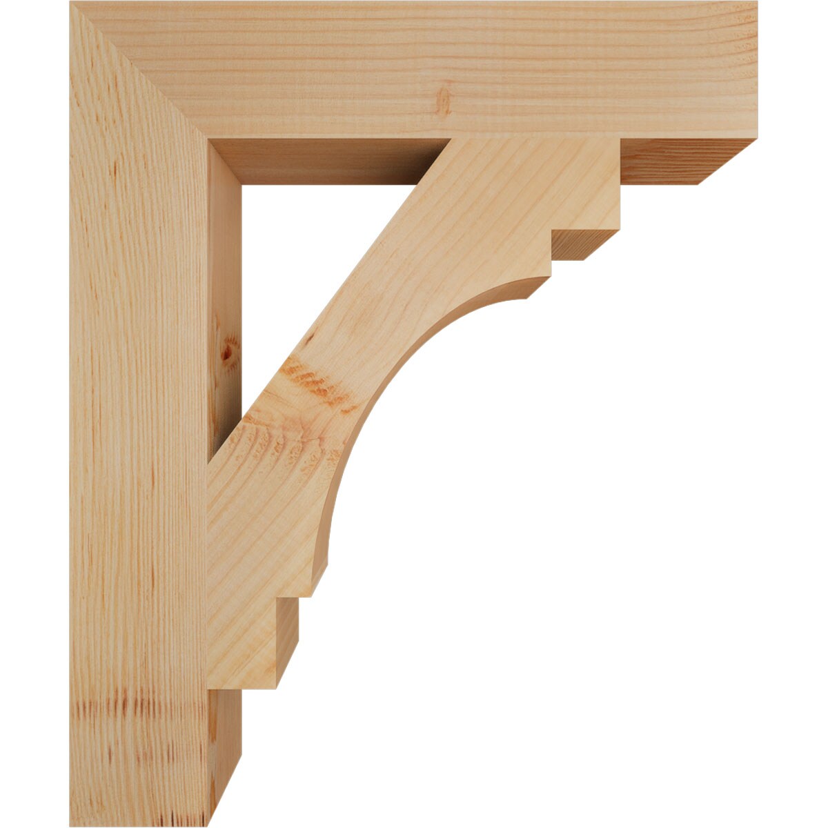 Ekena Millwork BKT04X20X24MRC05SDF Exterior-Brackets-Braces - View #3
