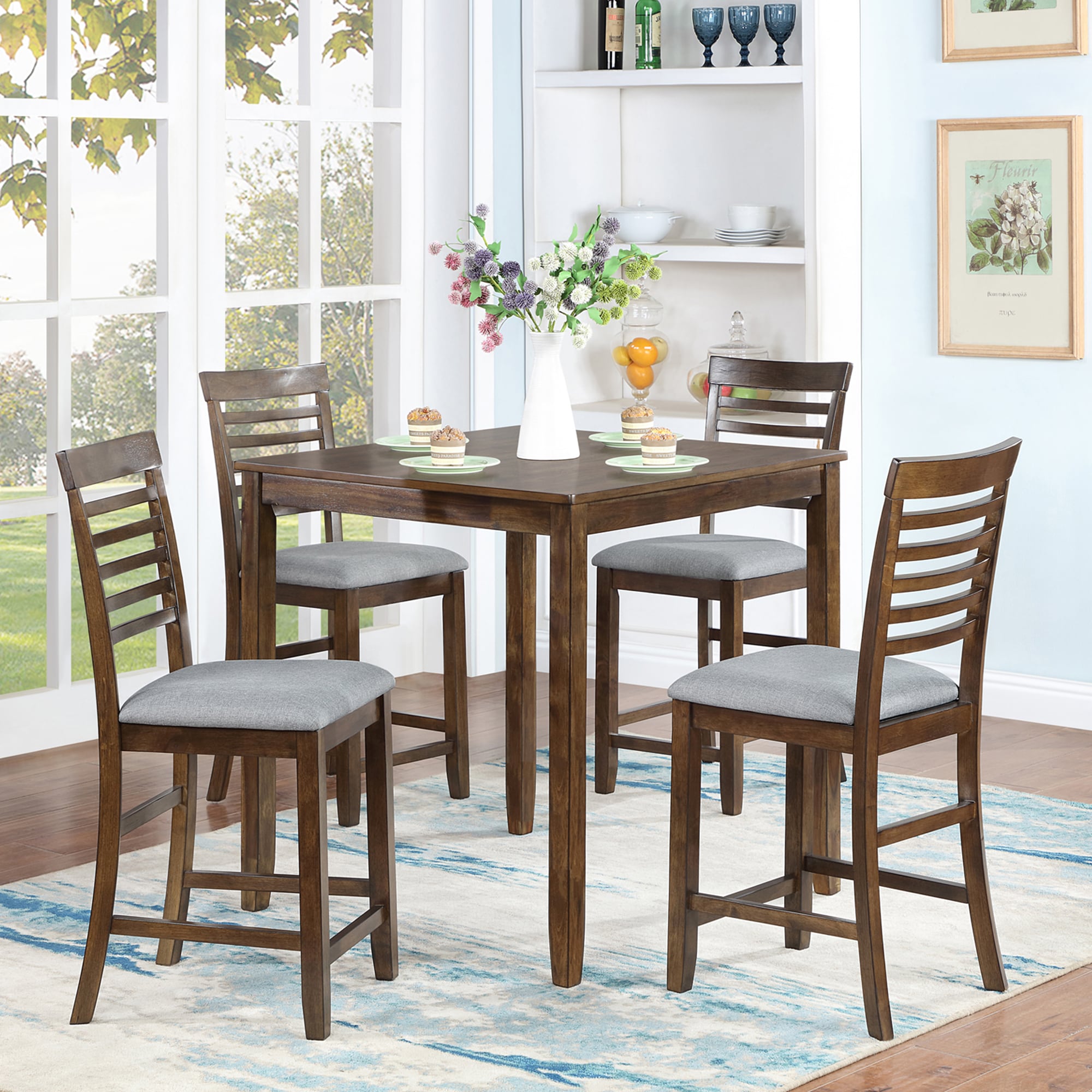 SINOFURN SYA370063GY Dining-Chairs - View #5