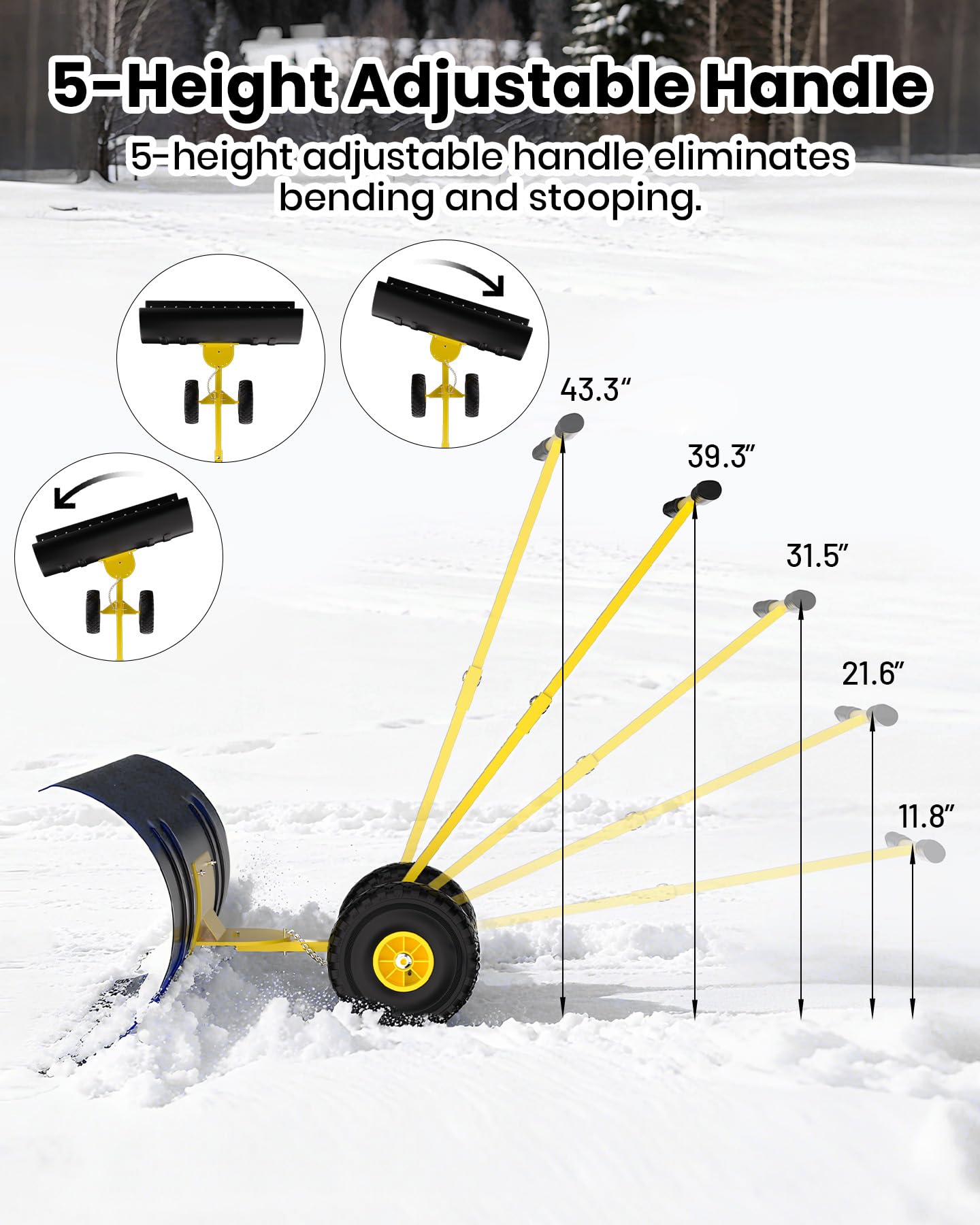 Garvee PPG33YEFXM8001 Snow-Shovels - View #2