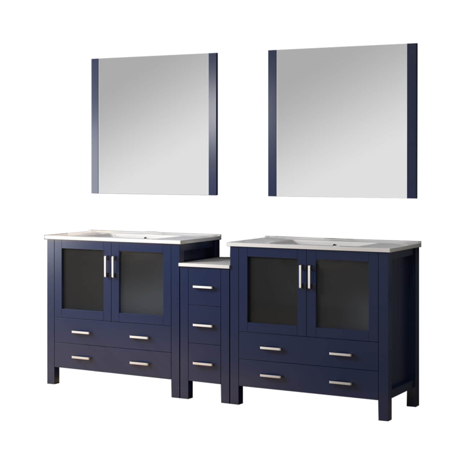 Lexora LV341884SEESM34 Bath-Vanity-Combo - View #2