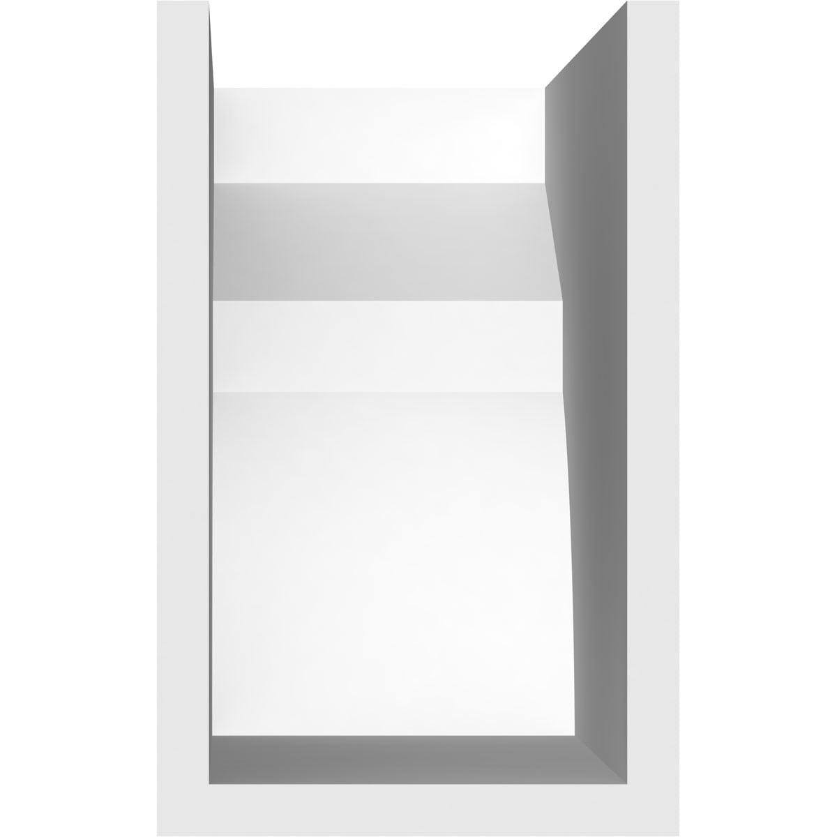 Ekena Millwork RFTP05X08X16MON Exterior-Brackets-Braces - View #4