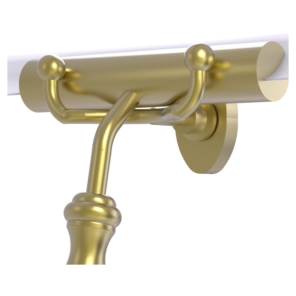 Hook for shower squeegee brass chrome plated