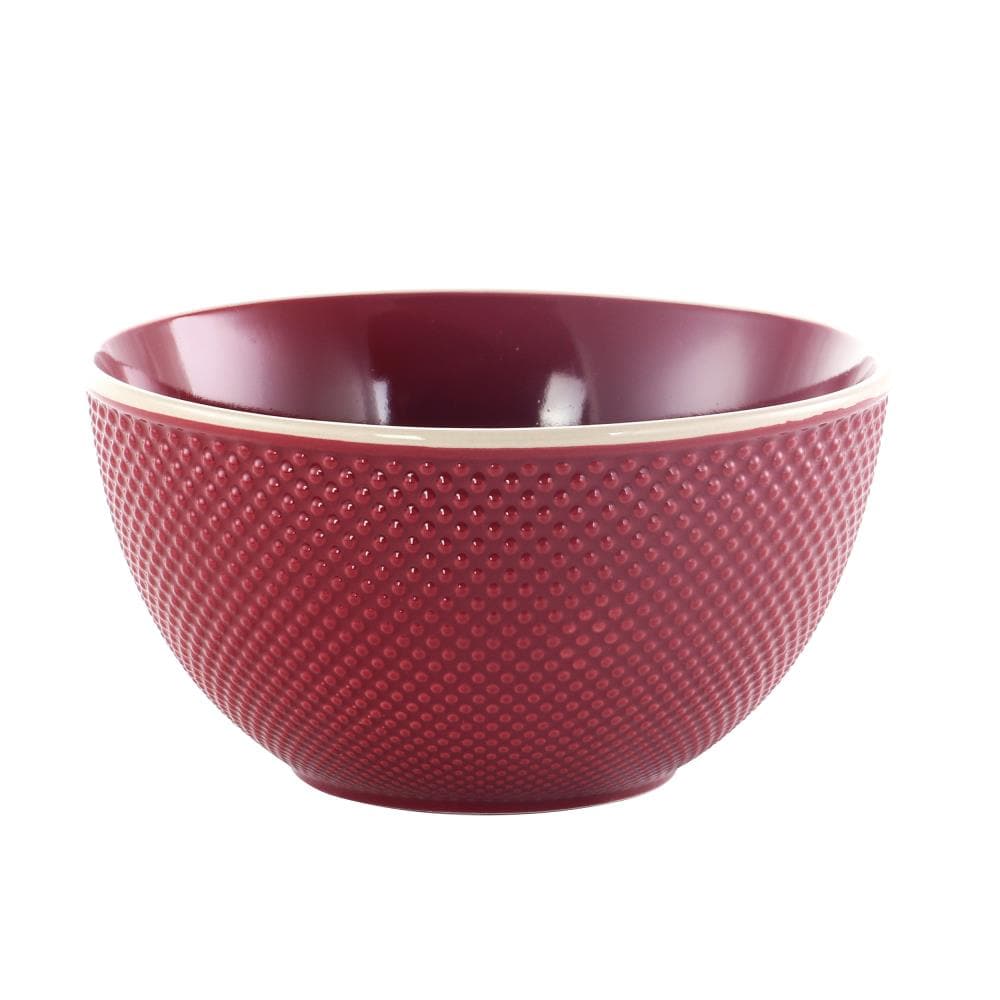 Mainstays Mixing Bowl and Colander Set, 6-Quart Red Bowl, 5-Quart