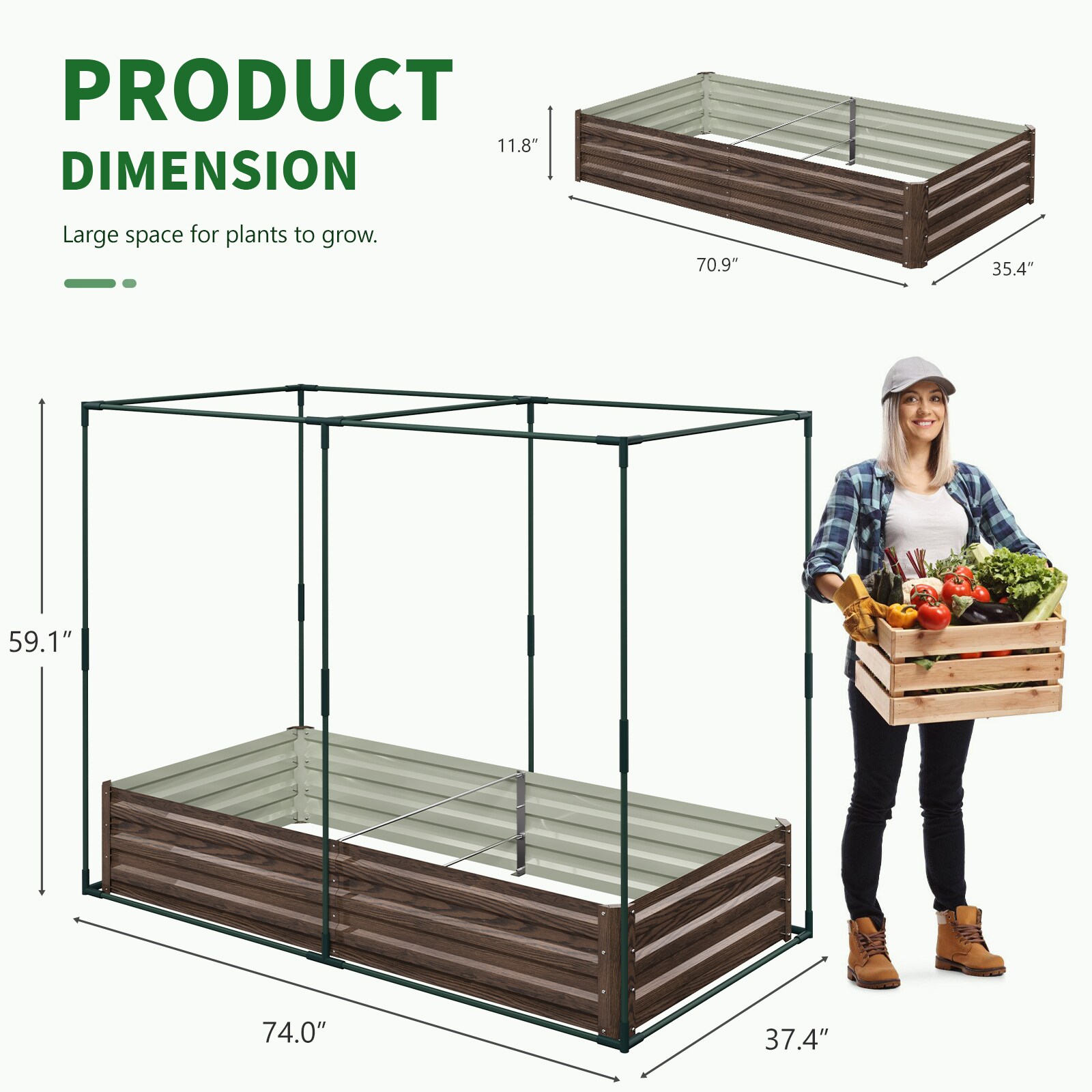 DOCRED I1600244-NET-MW-LS02 Raised-Garden-Beds - View #5
