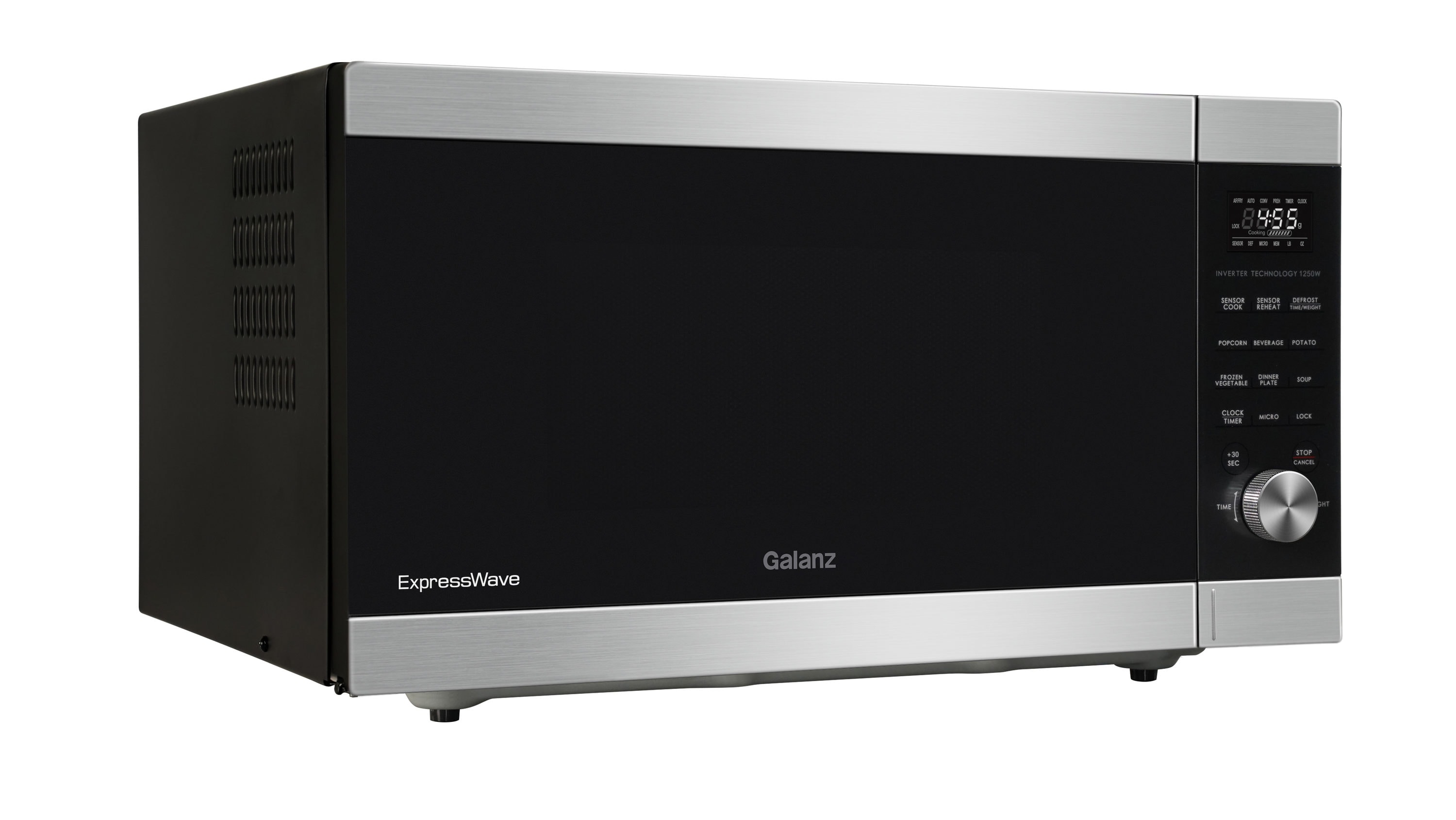 Galanz GLOMJD13S2SW10 24 Inch Stainless Steel Over the Range 1.4 cu. ft.  Capacity Microwave Oven