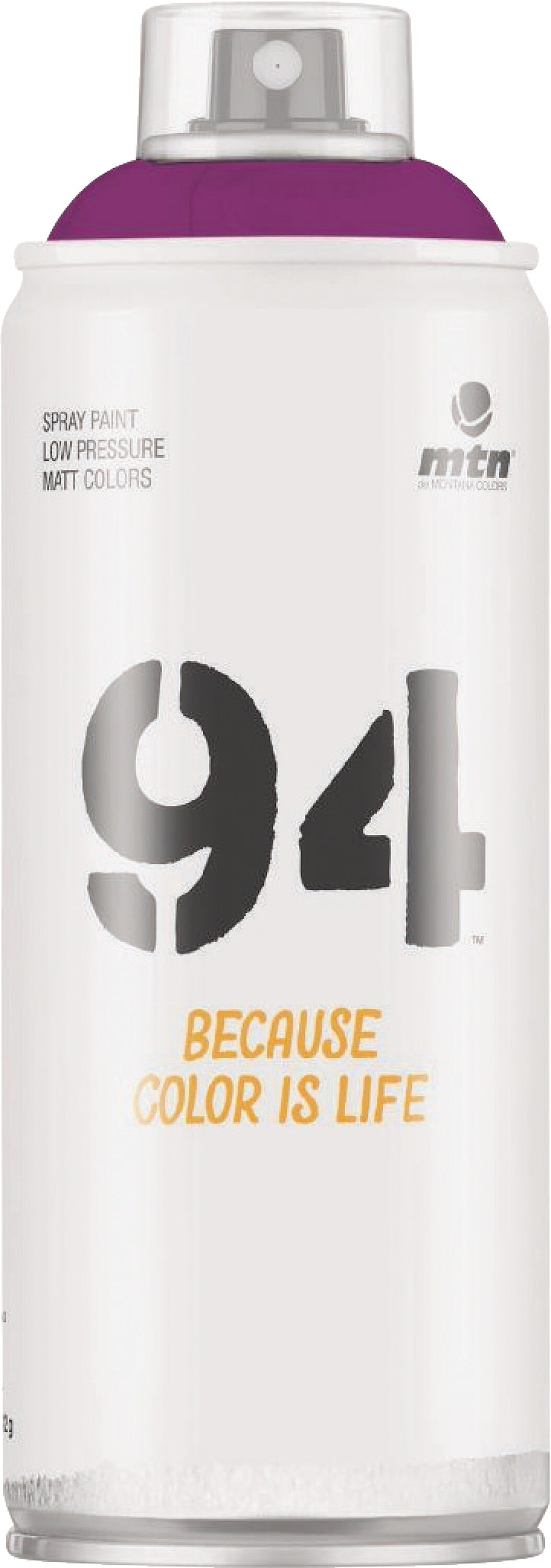 Montana Cans MTN 94 Matte Sultan Violet Spray Paint 400 ml in the