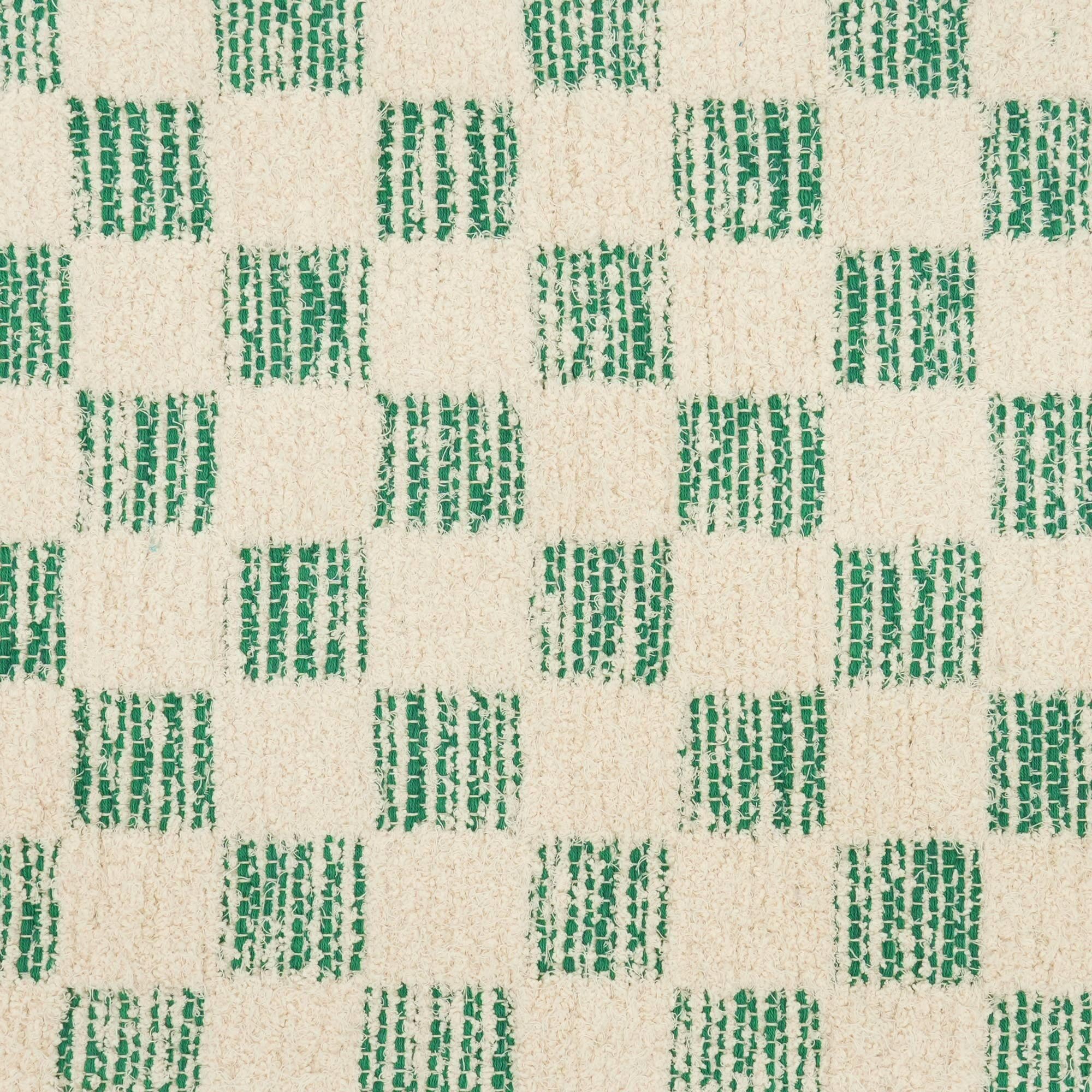 Huluwat Checker 36x24 Inch Scatter Rug Soft Cotton Polyester Blend with ...