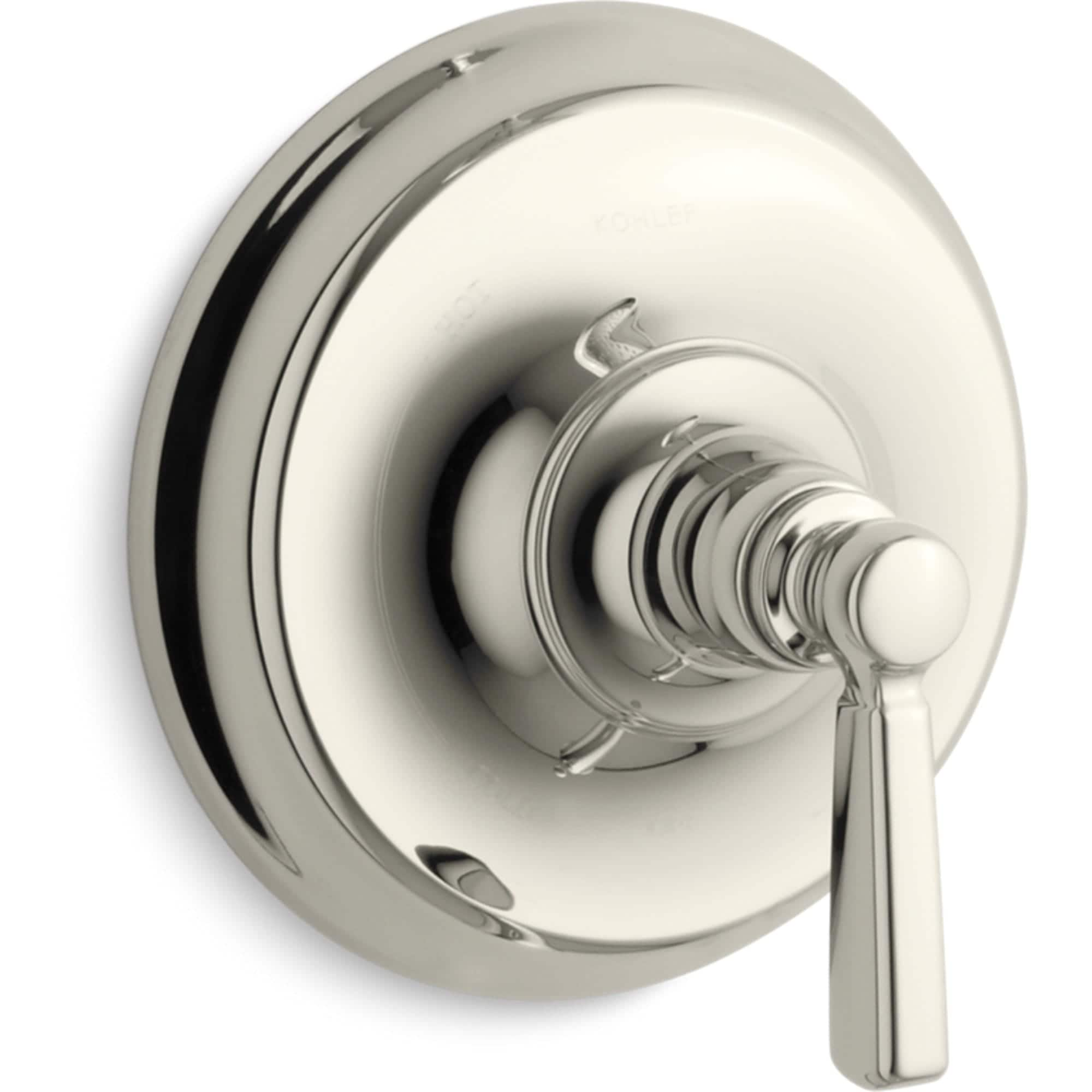 Kohler Vibrant Polished Nickel 1 Handle Lever Shower Faucet Handle Ts10584 4 Sn At 4842