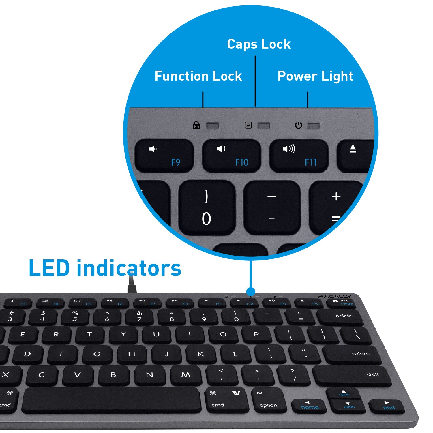 Macally SLIMKEYCSG Computers-Peripherals - View #6