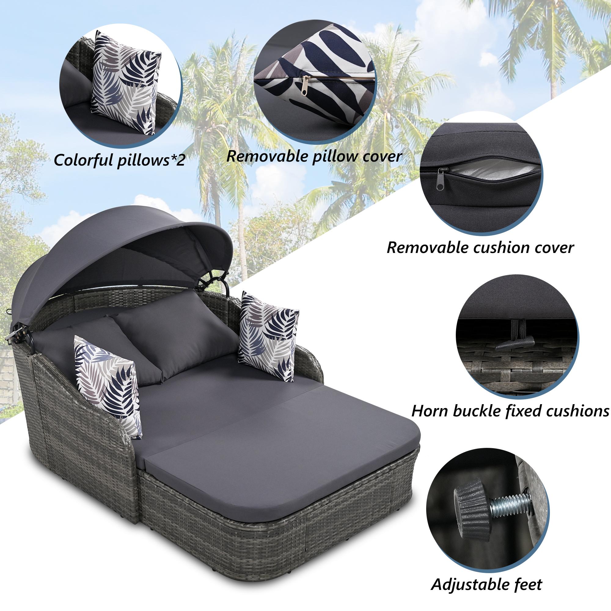 BABOOM BOM-223AAE-OR Patio-Sofas-Daybeds - View #6